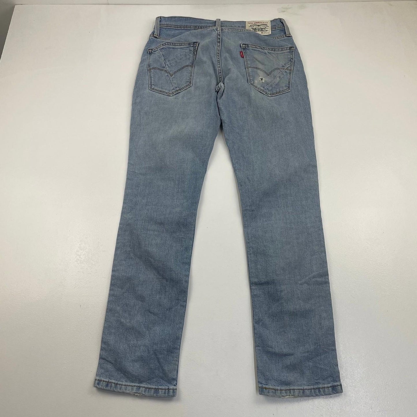 Levi Strauss 511 Slim Fit Mid Blue Denim Jeans Casual Mens W30 L32