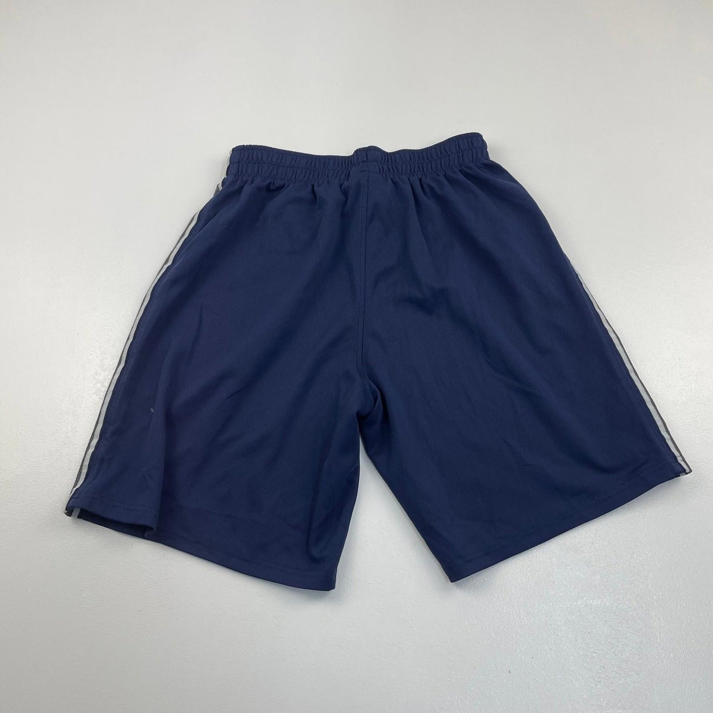 REEBOK Athletic Activewear Shorts Stripe Navy Mens M