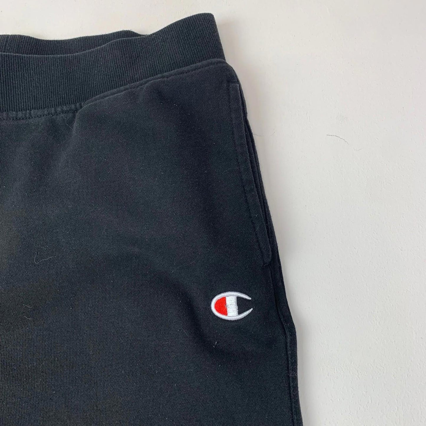 Champion Activewear Trousers Joggers Casual Black Unisex Kids XL