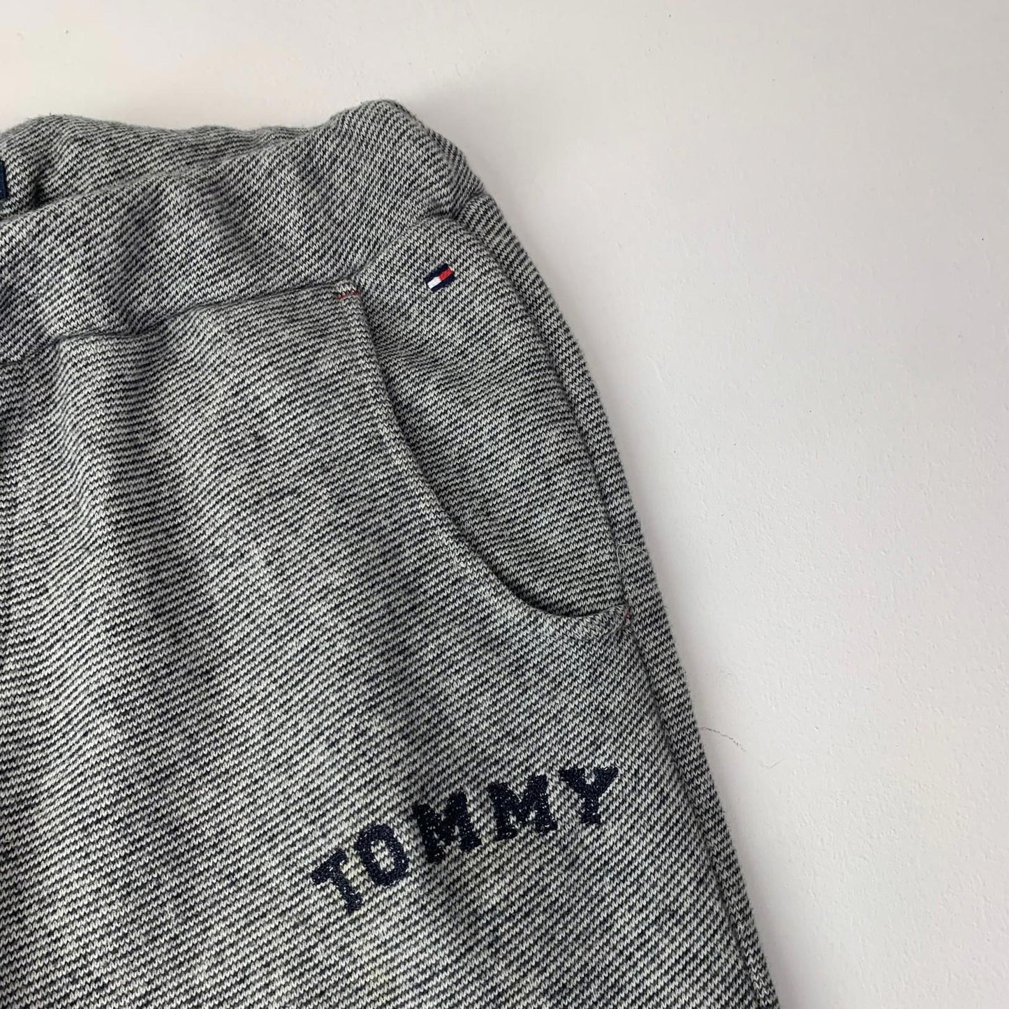 Tommy Hilfiger Jogger Sweatpants Casual Grey Striped Women's Size Small