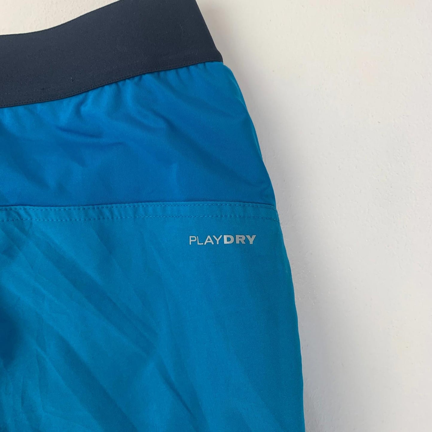REEBOK Swim Shorts PlayDry Blue Mens Medium