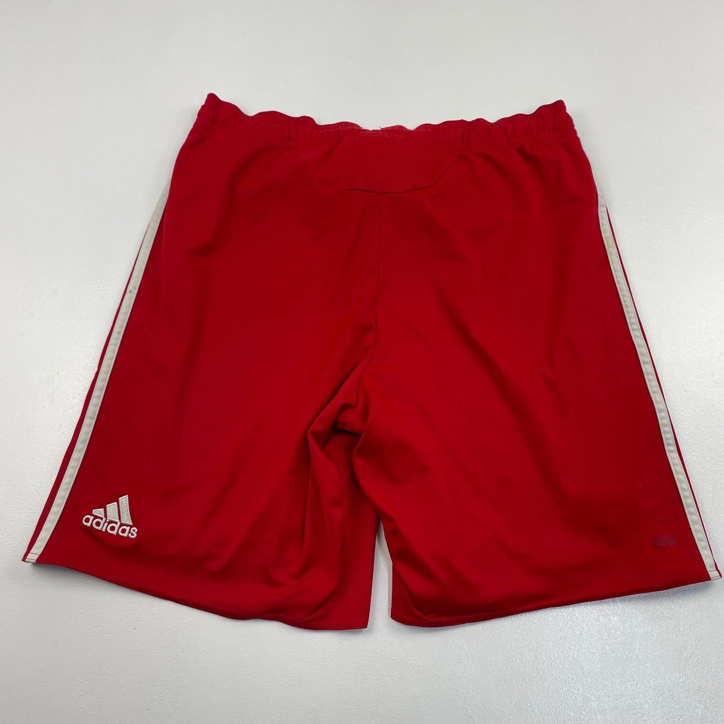 ADIDAS Liverpool Football Shorts Red Mens UK Size 38