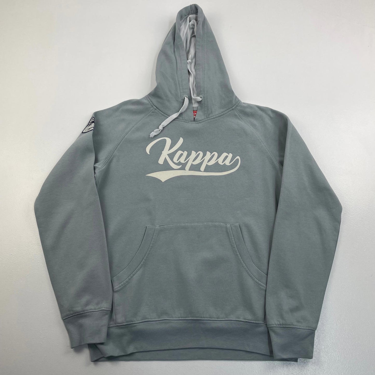 Women’s KAPPA Grey Spell Out Hoodie , Size Large
