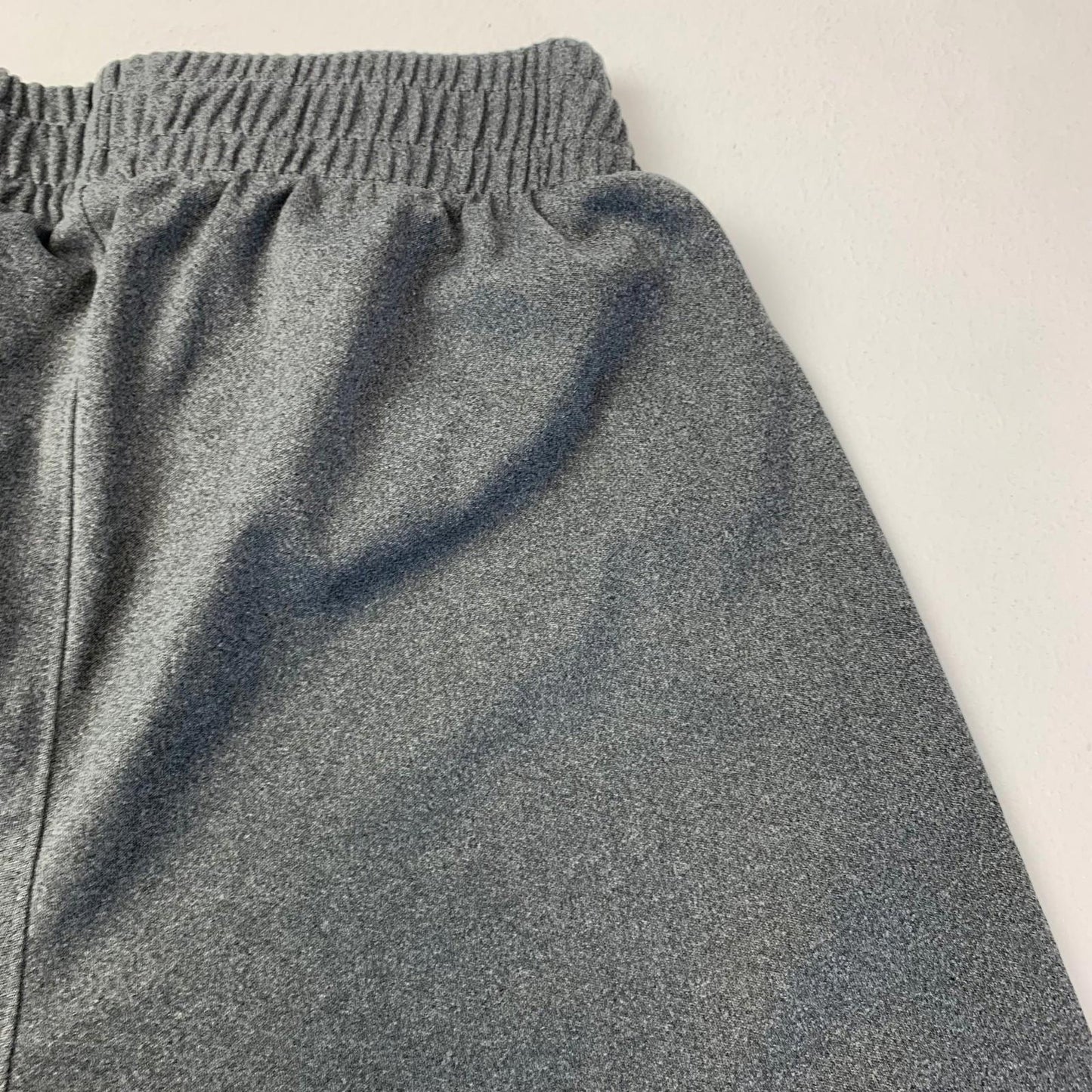 PUMA Athletic Shorts Elastic Waist Grey Boys M 10/12