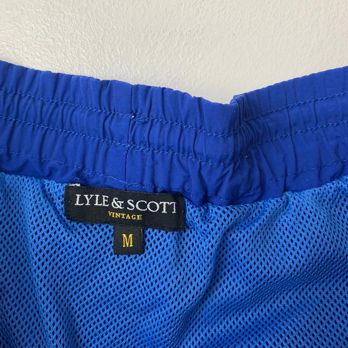 Lyle & Scott Swim Shorts Mesh Lined Vintage Blue Mens M
