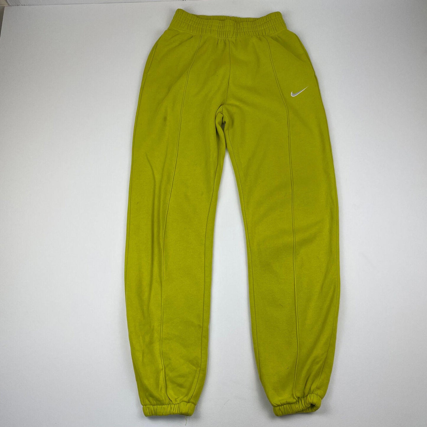 Men’s NIKE Yellow Centre Line Joggers , Jogging Bottoms , Size XS