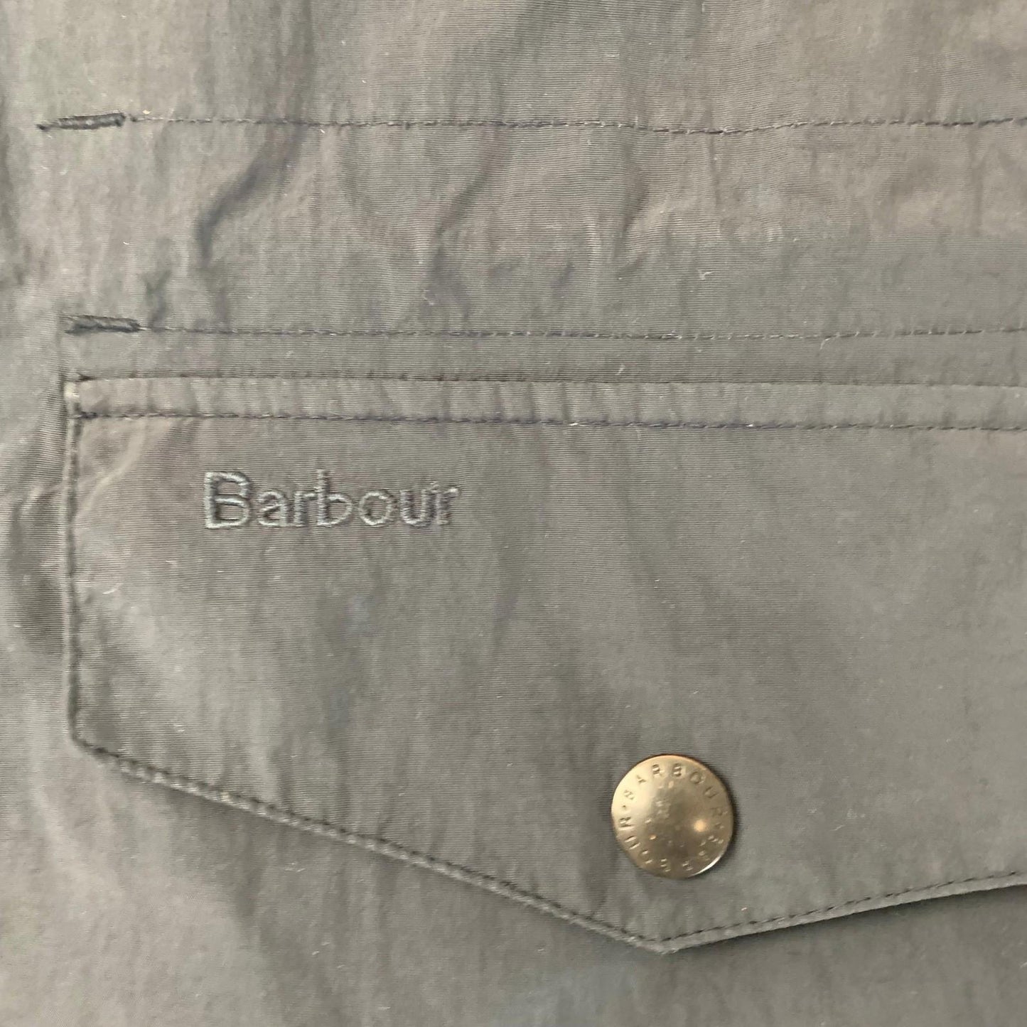 BARBOUR Jersey Jacket Waterproof Breathable Navy Mens XL