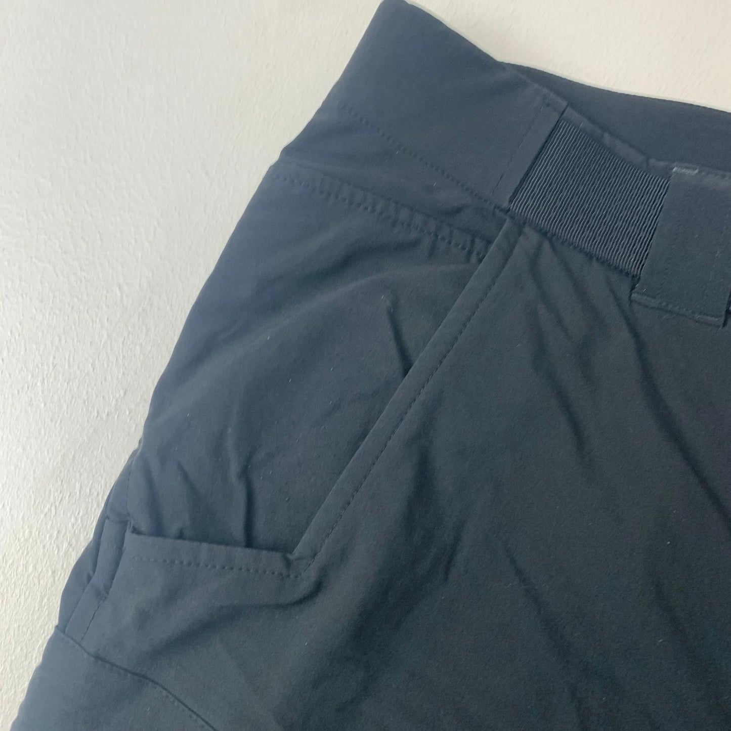 Adidas Outdoor Hiking Shorts Belted Black Mens 32"