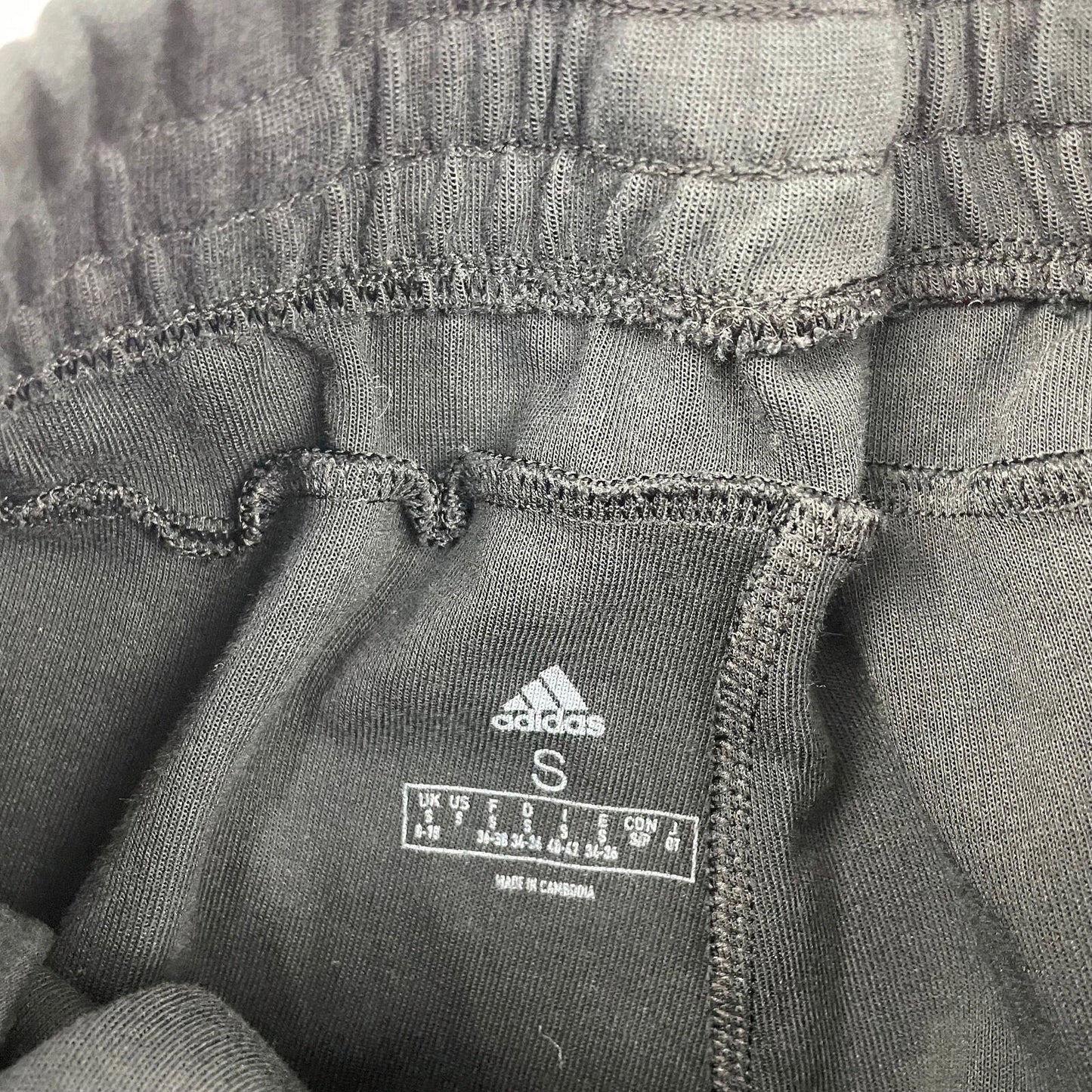 Mens ADIDAS Black Joggers , Sweatpants , Size Small