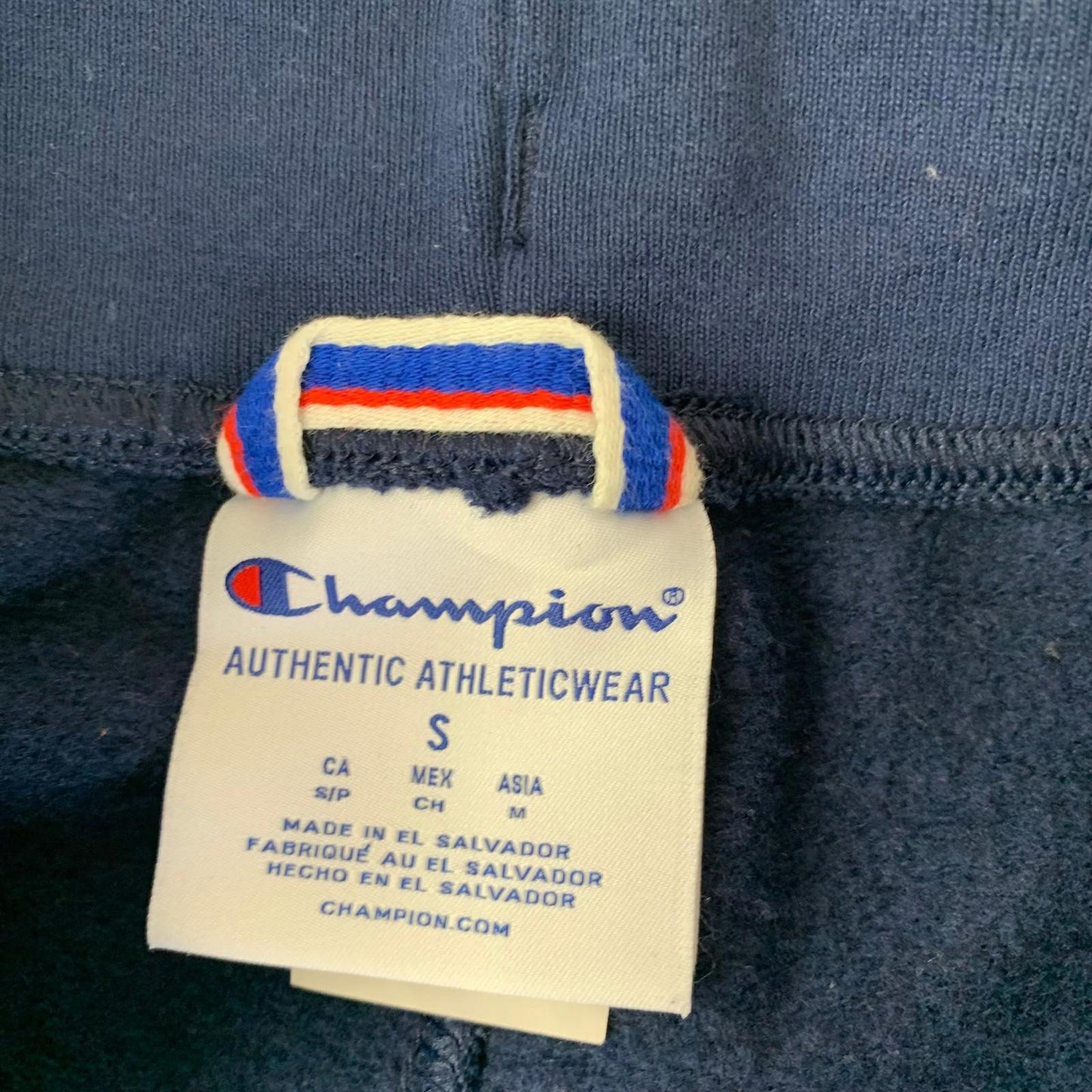 Champion Authentic Athleticwear Jogger Sweatpants Casual Blue Mens Small