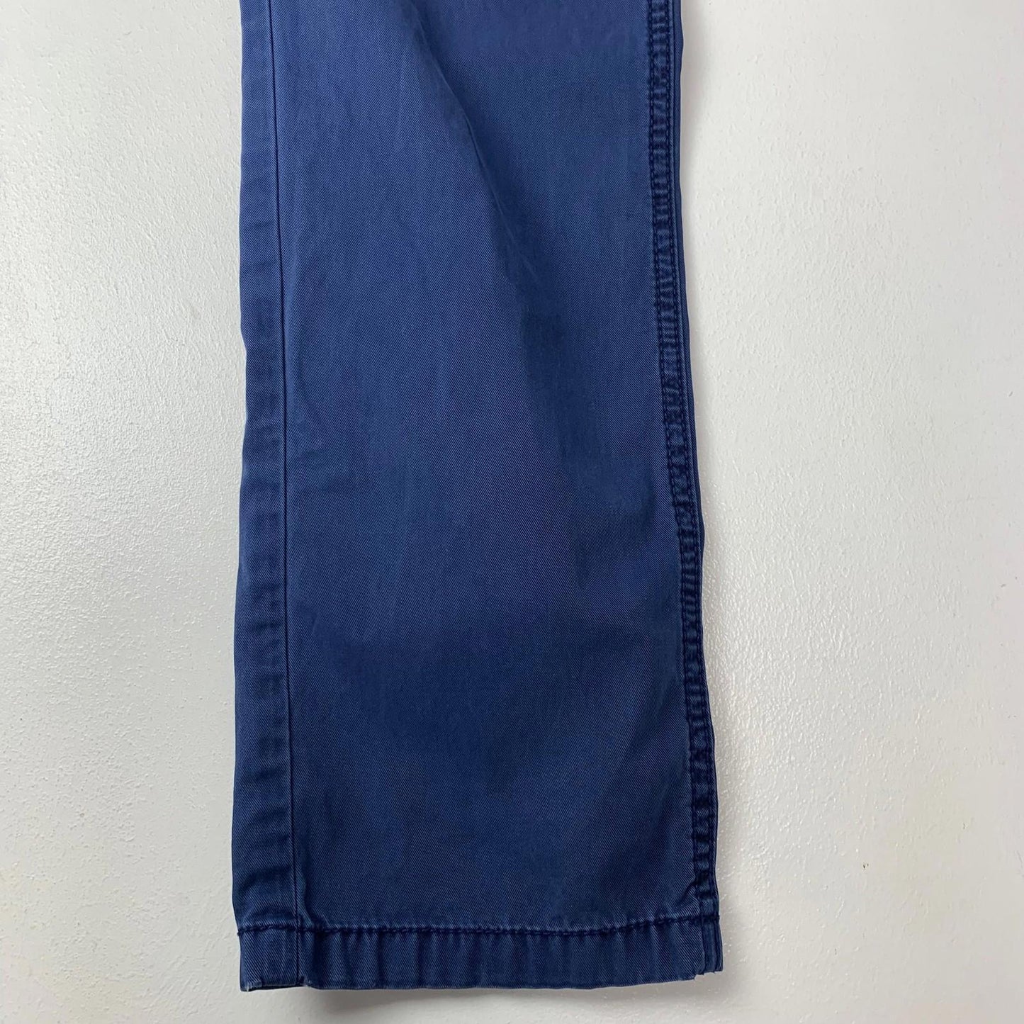 Hilfiger Denim Trousers Casual Blue Straight Fit Cotton Mens W34 L34