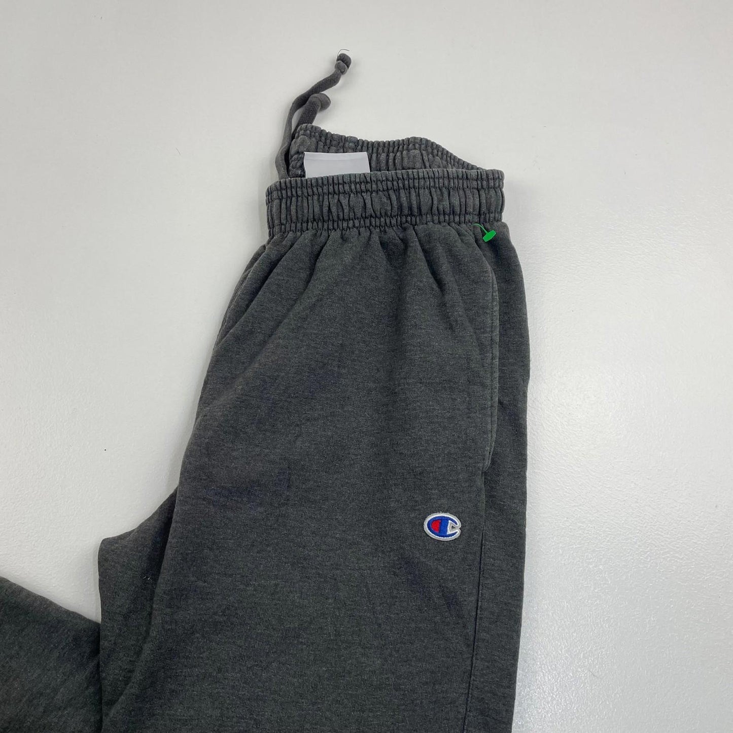 CHAMPION Authentic Athleticwear Jogger Trousers Drawstring Cuffed Grey Mens S