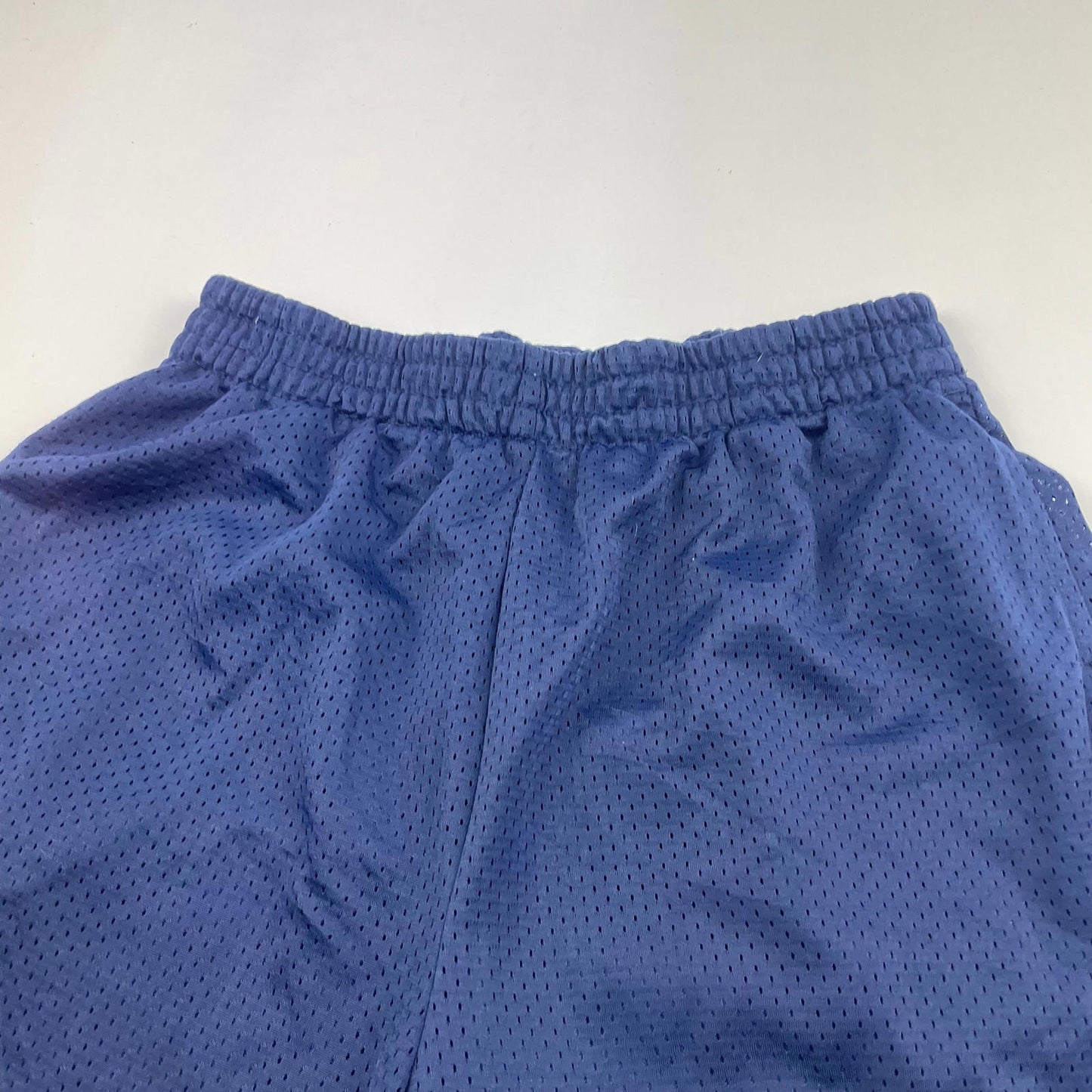 Boys Youth STARTER Dark Blue Aerated Sport Shorts , Size Youth XL