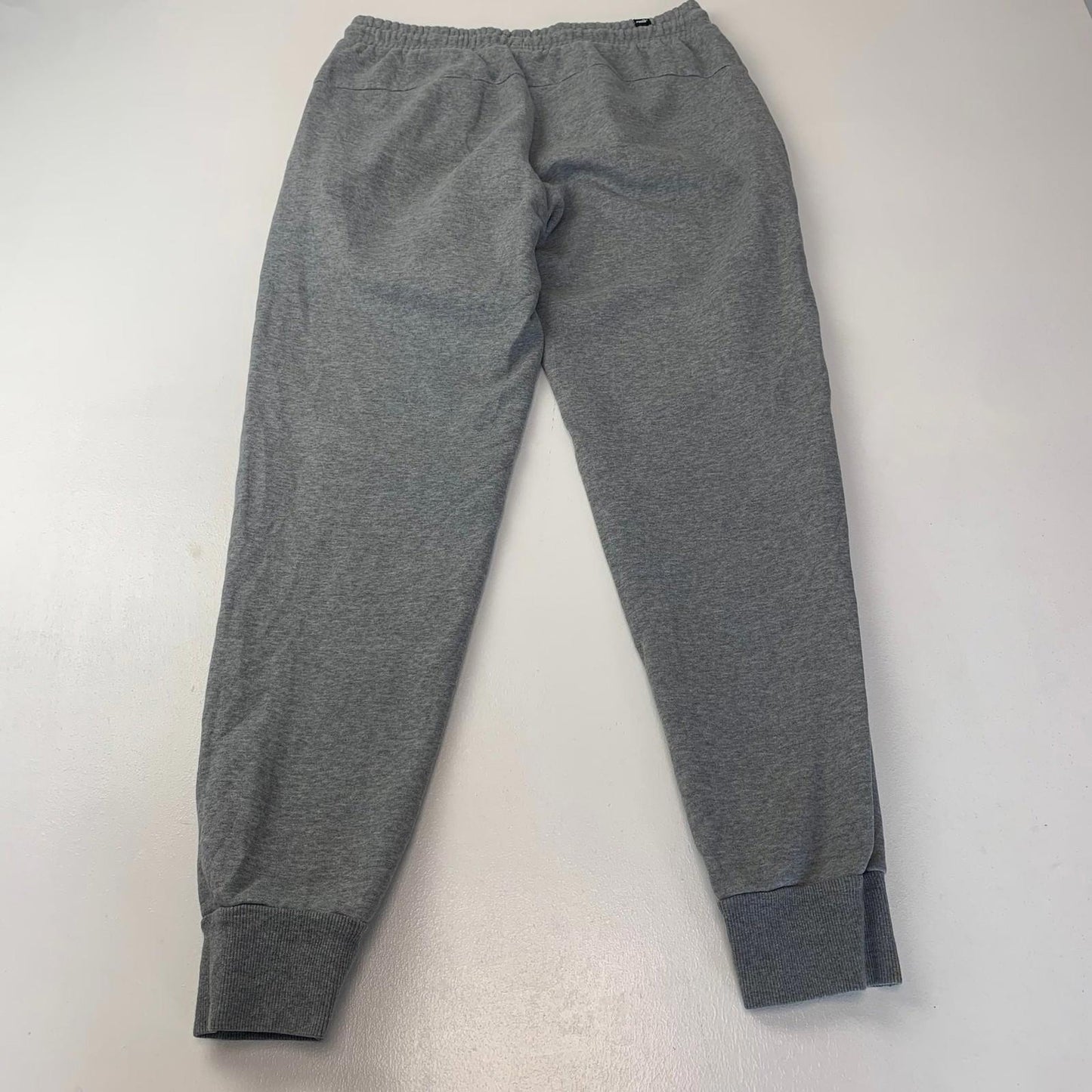 Puma Activewear Jogger Trousers Lightweight Grey Mens Medium