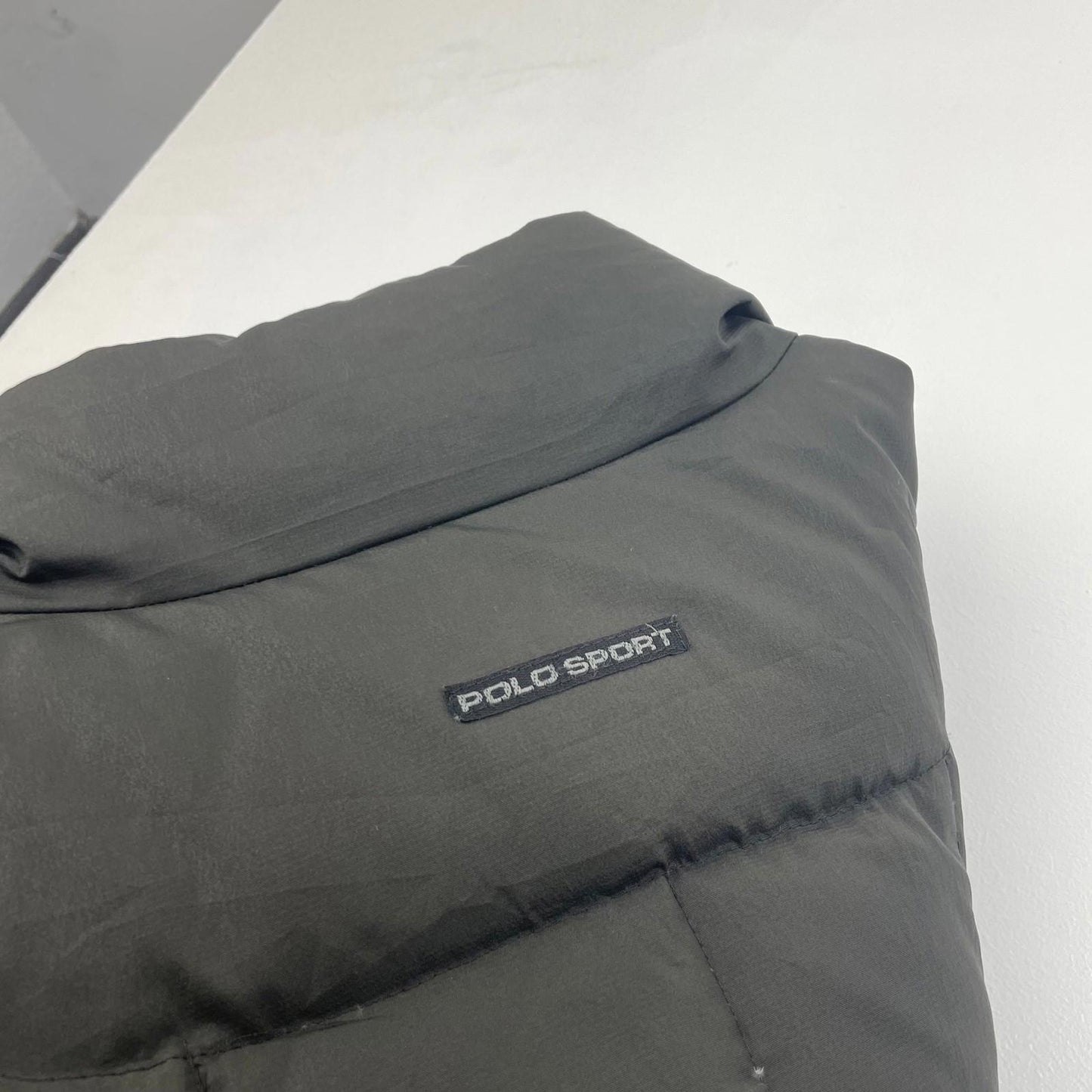 Polo Sport Ralph Lauren Puffer Quilted Jacket Y2K Black Mens XXL