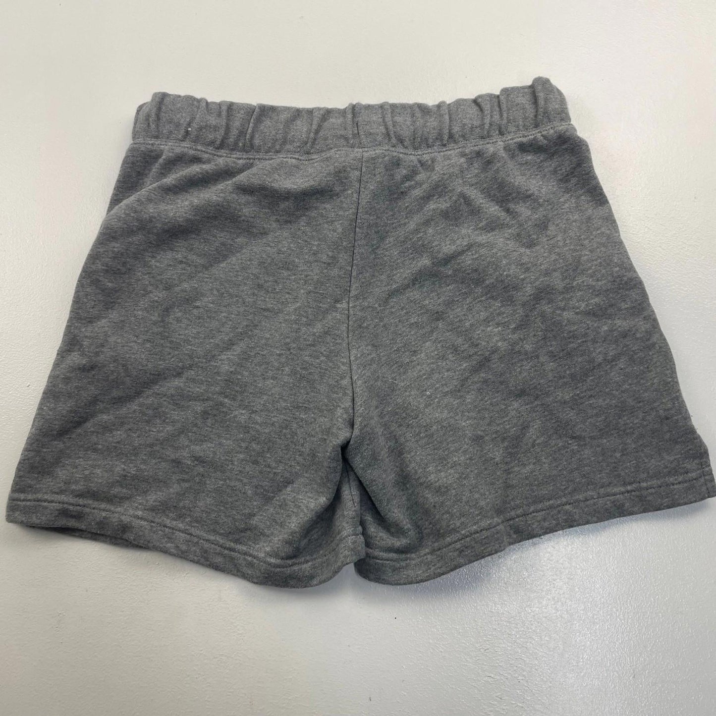 Nike Girls' Athletic Shorts Elastic Waist Grey XL 156-166cm