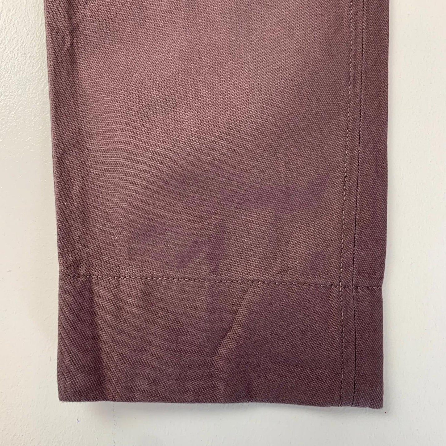 Levi's Made & Crafted Women's Straight Trousers Purple Cotton Size 27 X 30