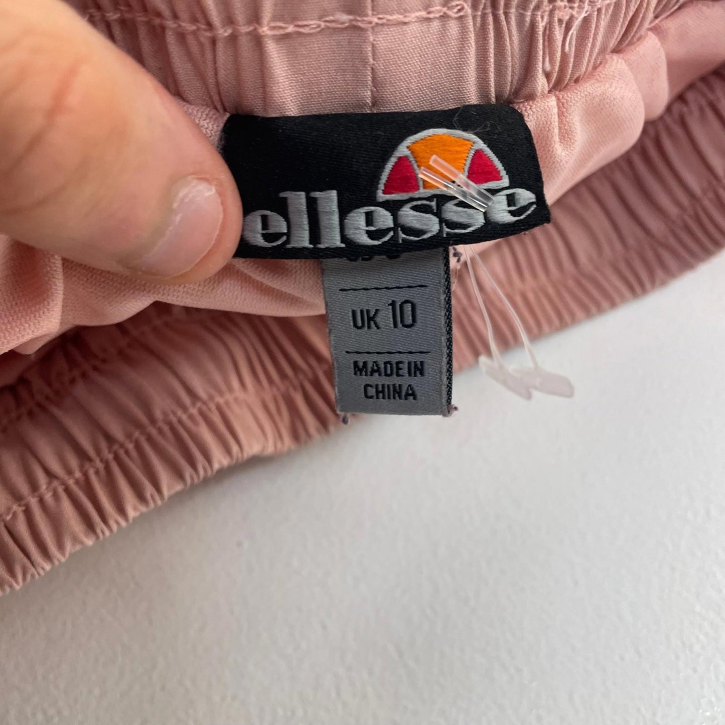Ellesse Women's Sports Shorts Pink Elasticated Drawstring UK 10