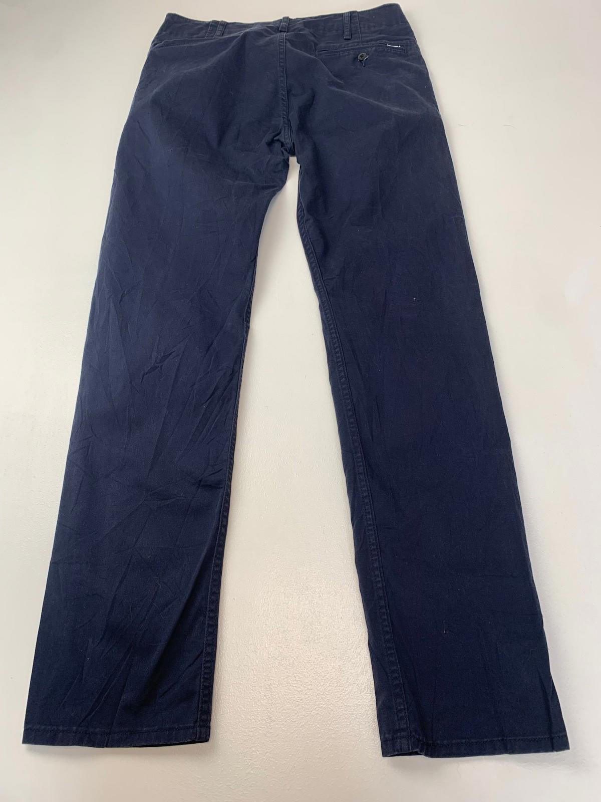 Levi's Two Horse Brand Chino Trousers Straight Leg Navy Mens W29 L32