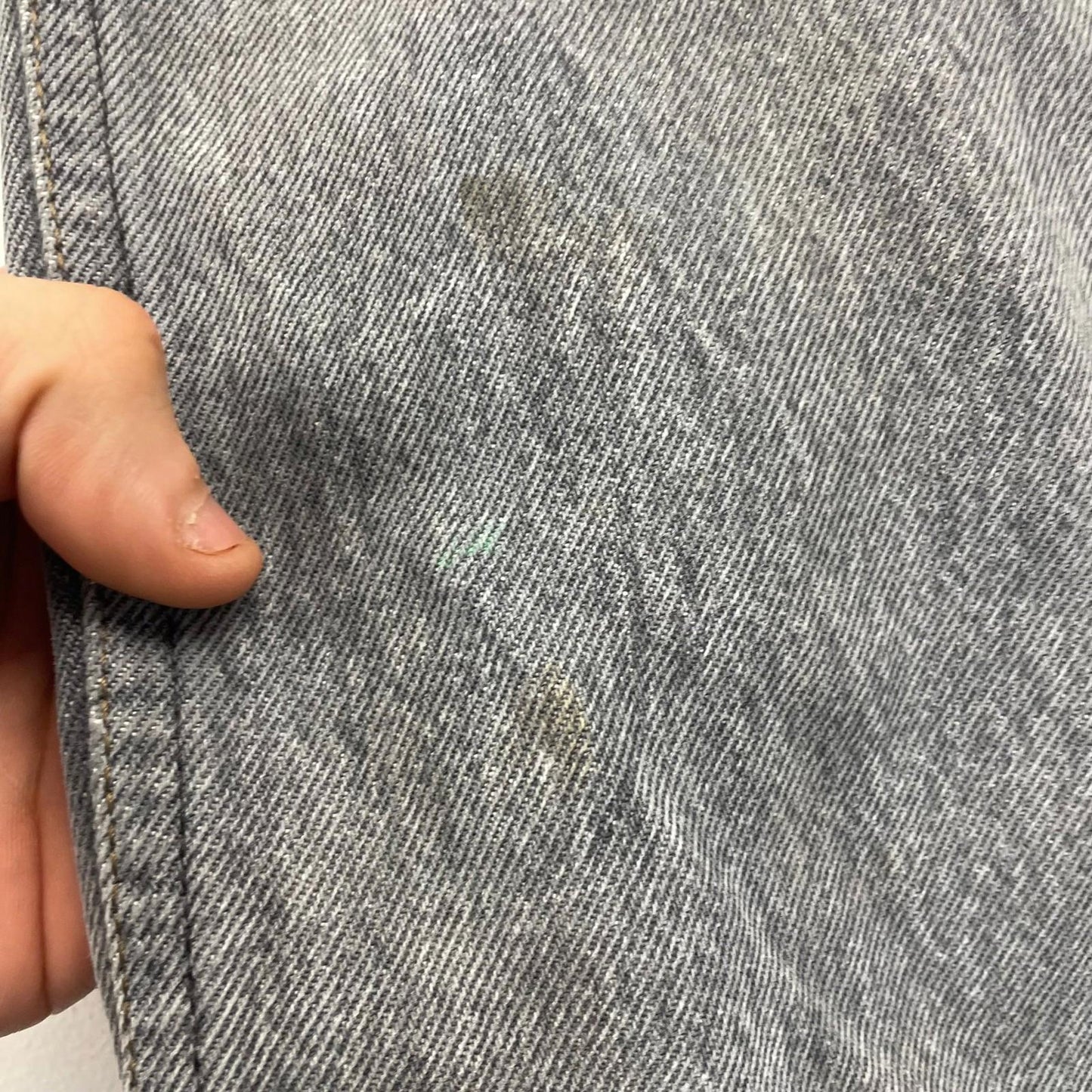 Levi's Vintage Jeans Grey Straight Leg Classic Women UK Size 8
