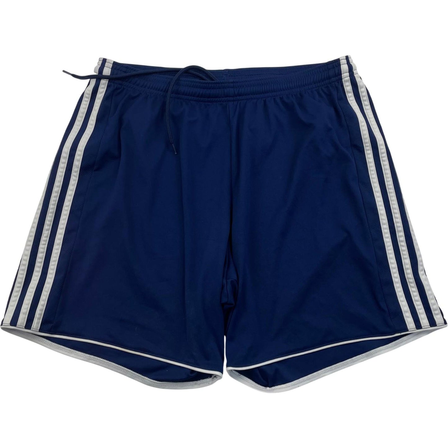 Adidas Climacool Activewear Shorts Blue Drawstring Elastic Waist Mens L