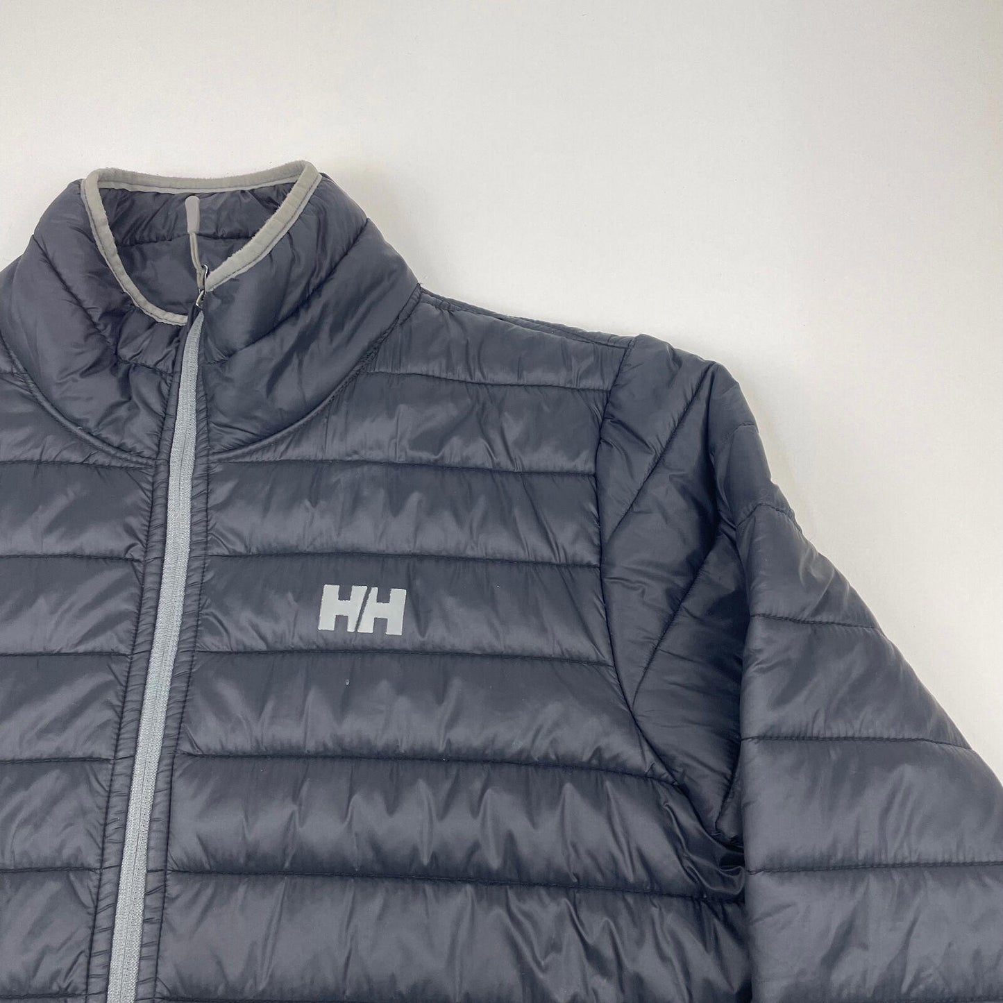 HELLY HANSEN Mens Black Puffer Jacket , Featherless , Size M