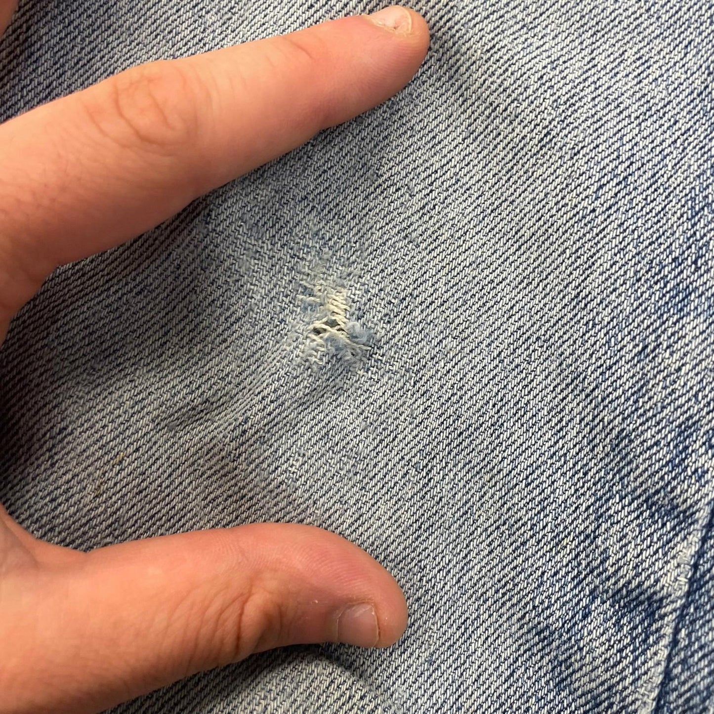 Levi's 501 Jeans Classic Straight Fit Vintage Blue Denim Men's W33 L32