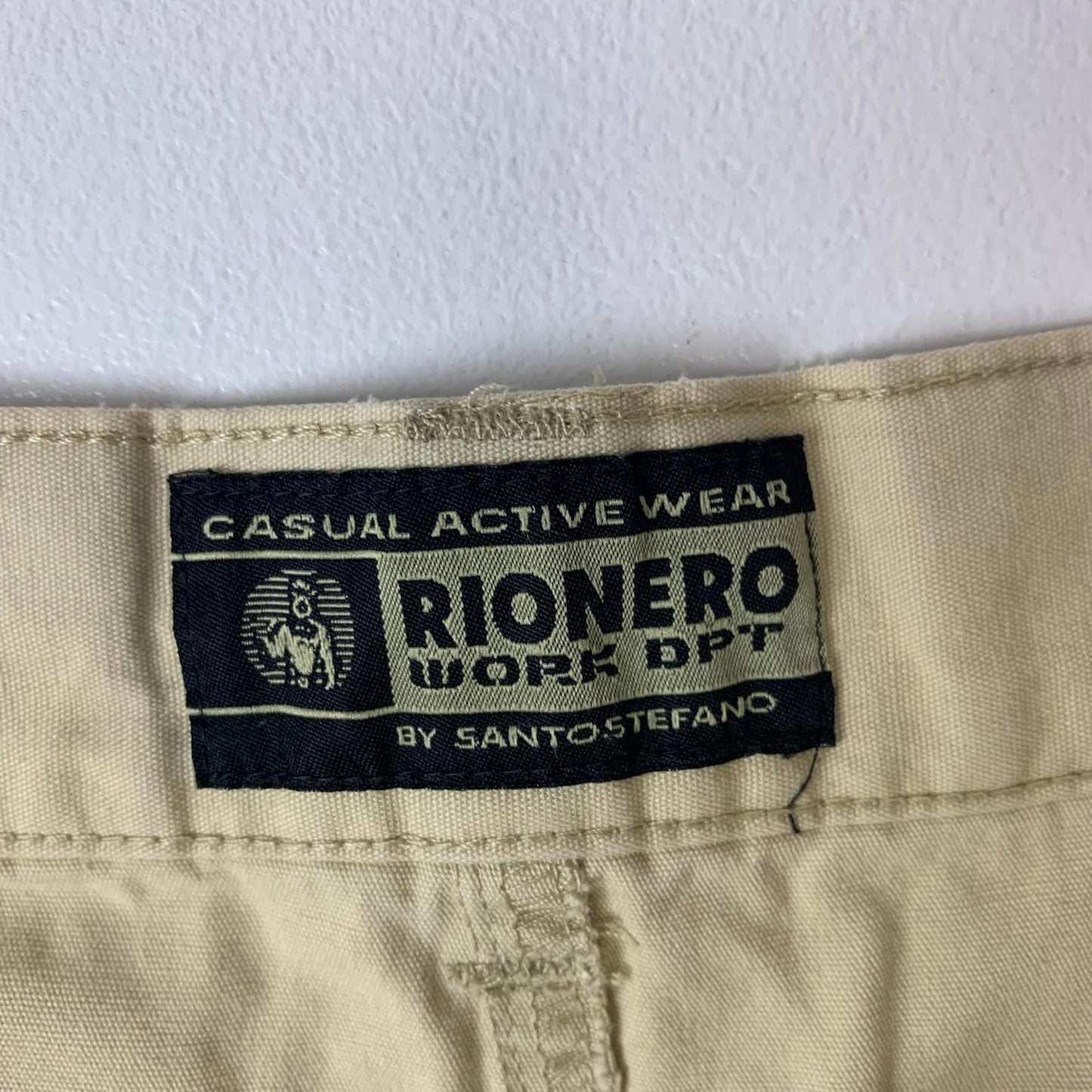 RIONERO Cargo Shorts Beige Mens Size W34 WORK DPT Casual