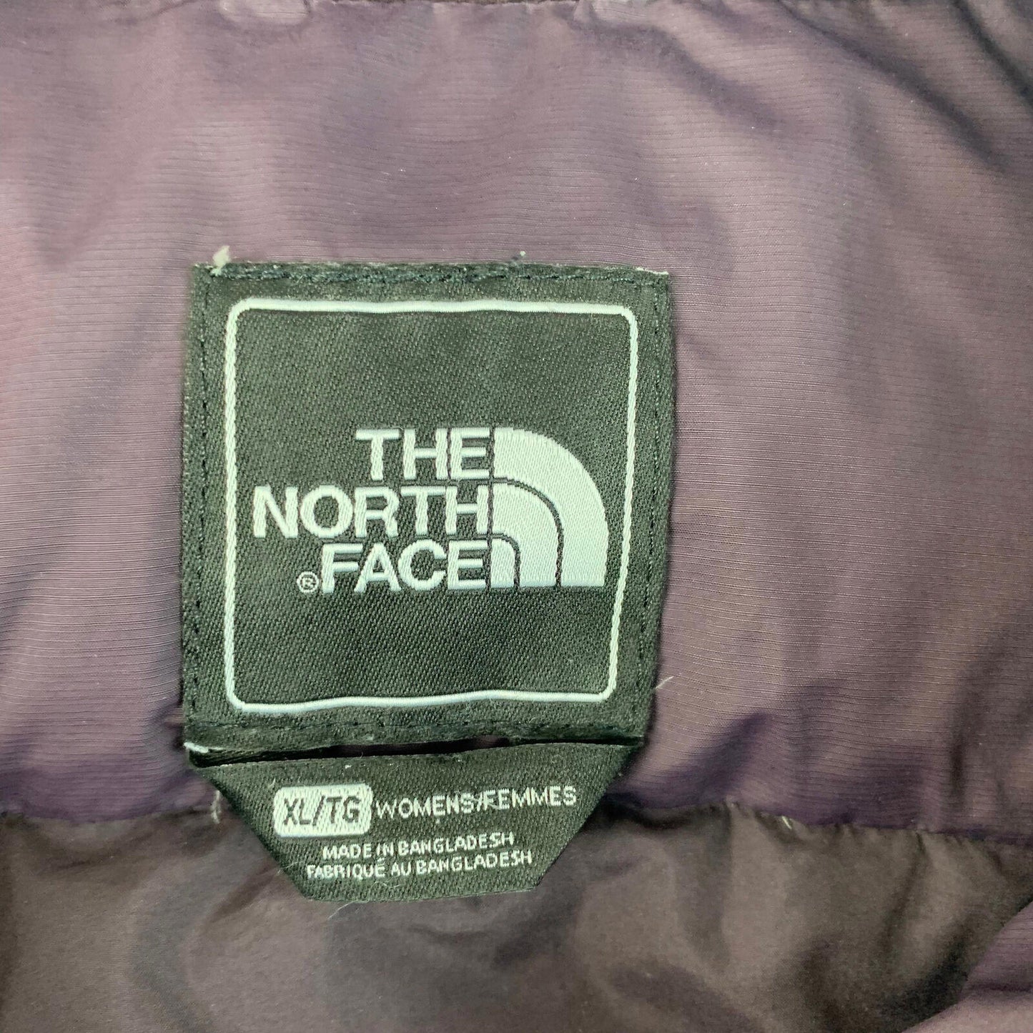 Woman’s THE NORTH FACE 700 Puffer Jacket / Purple / XL / Extra Large