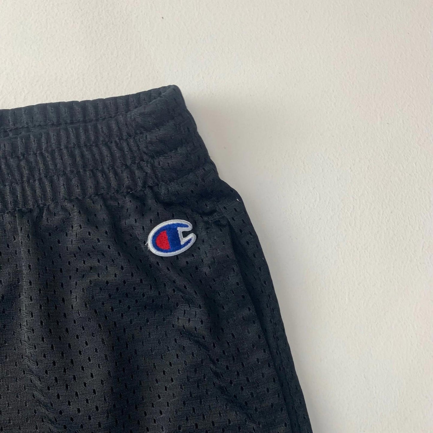 Champion Athletic Shorts Mesh Quick Dry Black Boys XL