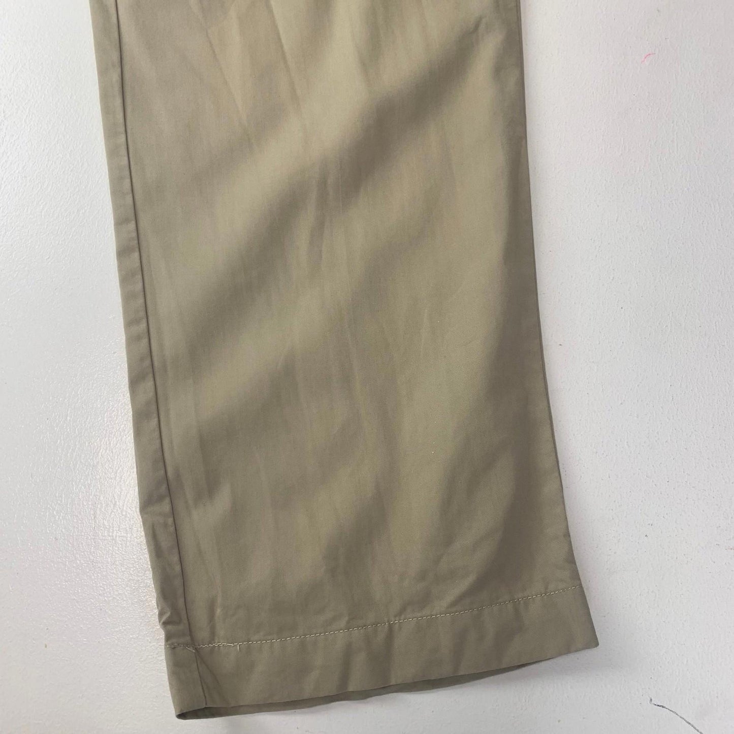 Tommy Hilfiger Chino Straight Leg Trousers Tan Mens Size 36/34