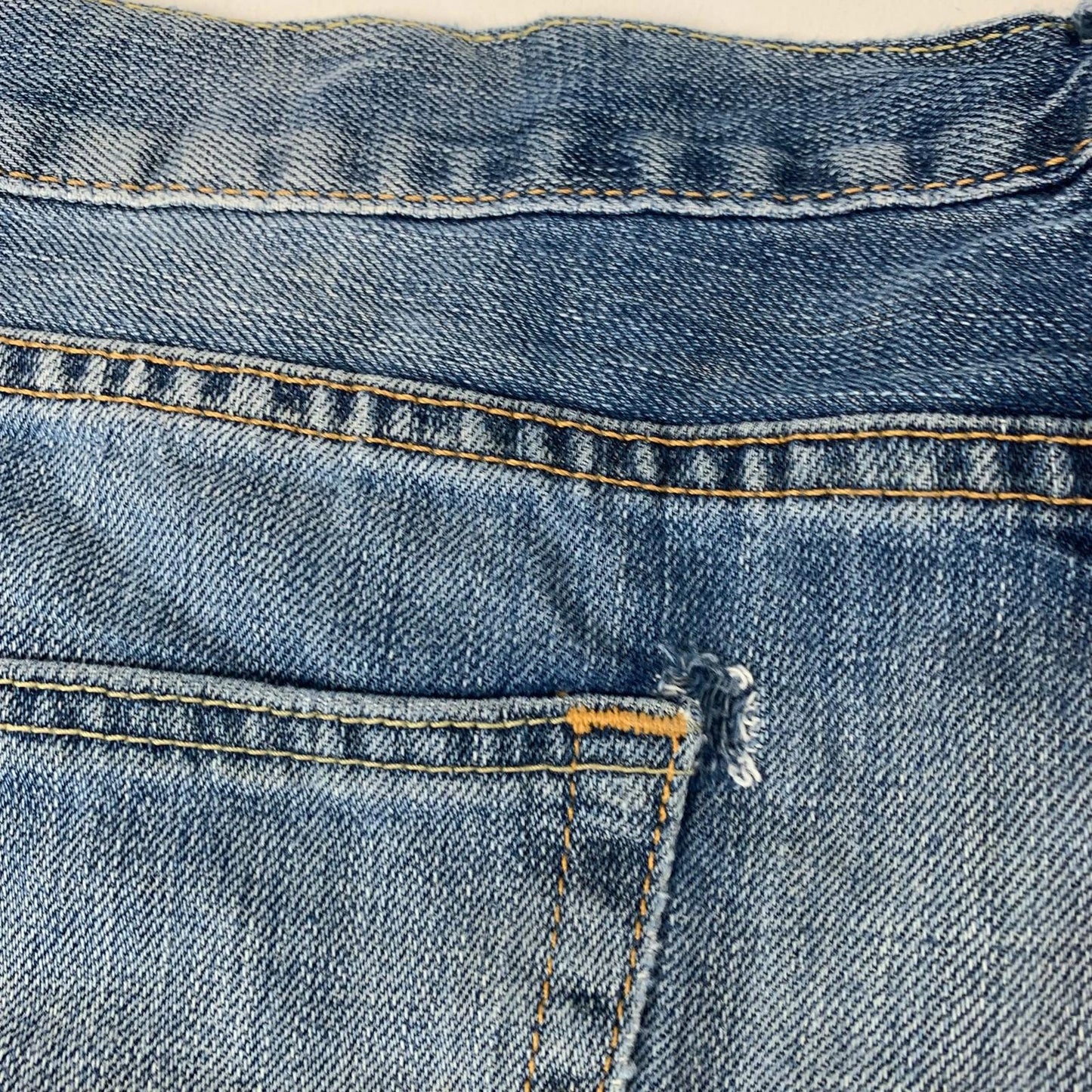 LEVI'S 514 Straight Fit Jeans Classic Blue Denim Mens W34 L34