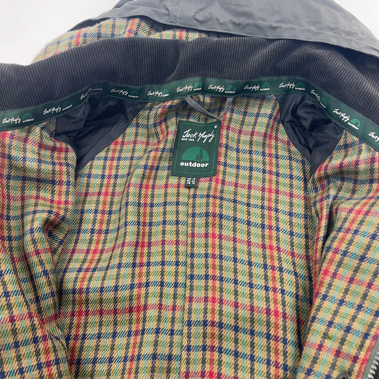 Women’s JACK MURPHEY Green Riding Trench Jacket , Size UK12