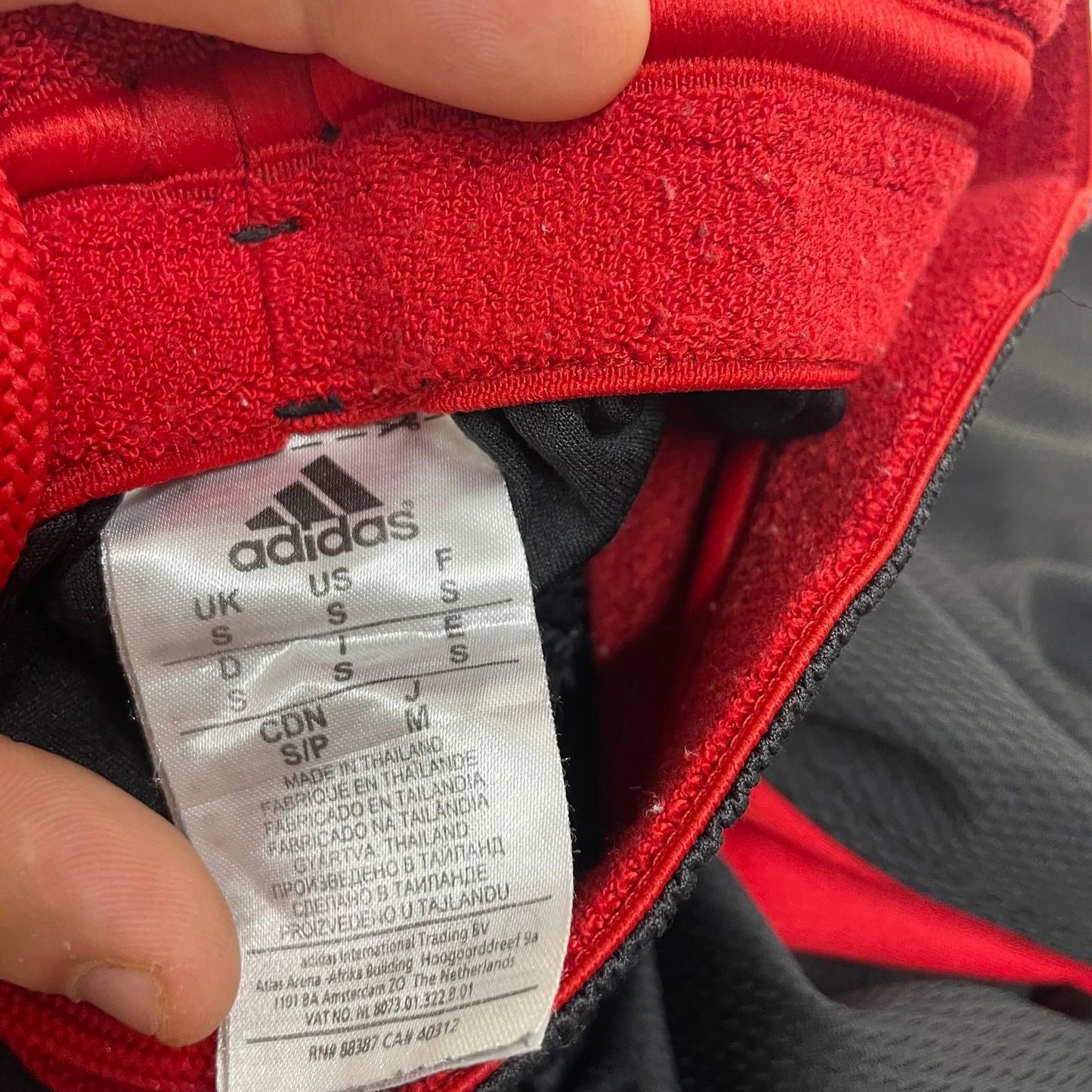 Adidas Derrick Rose Basketball Shorts Black Red Mens Small UK S