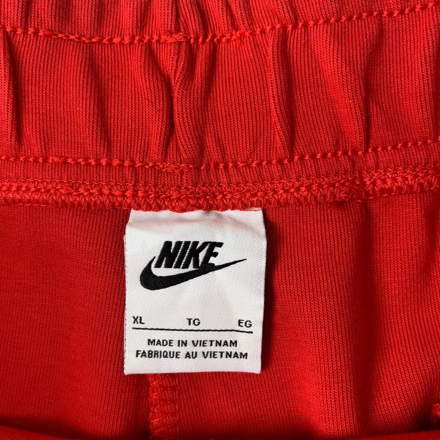 Nike Jogger Tech Fleece Trousers Red Boys XL Age 15-16 Years