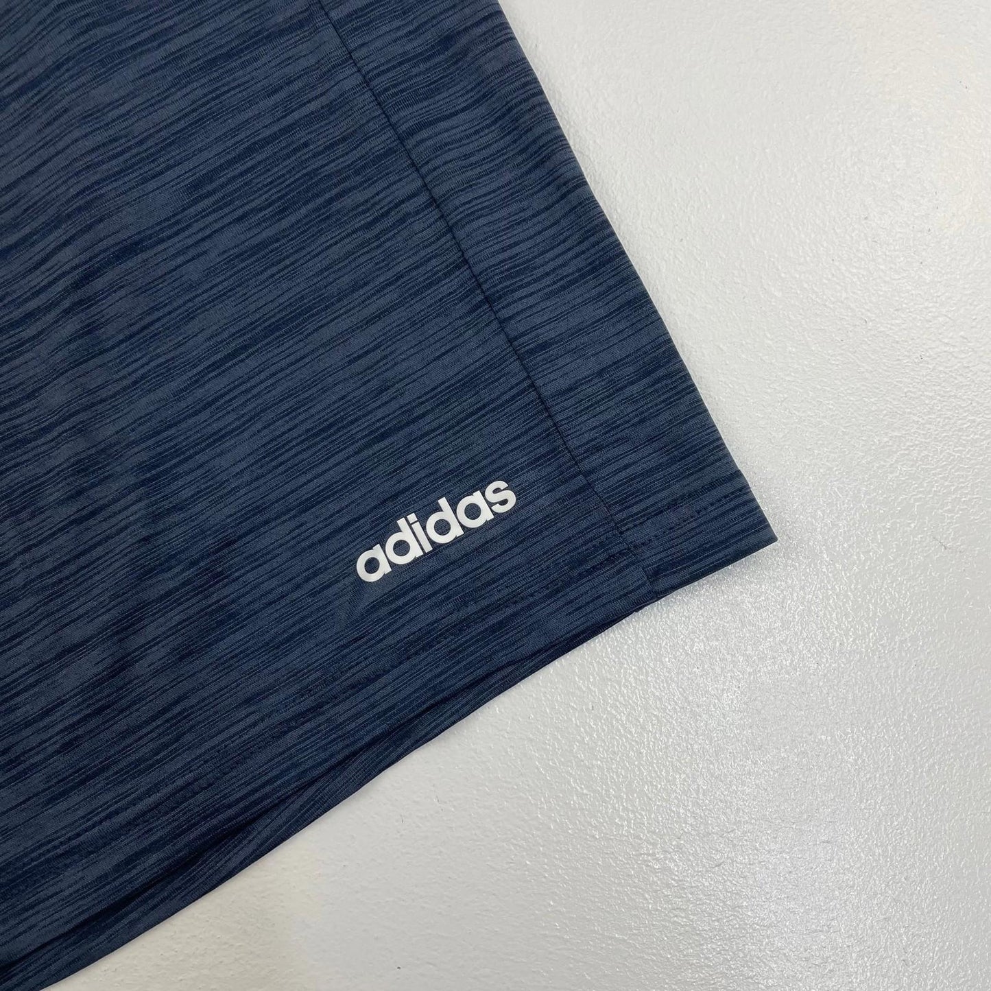 ADIDAS Climalite Activewear Shorts Elastic Waist Blue Mens UK S