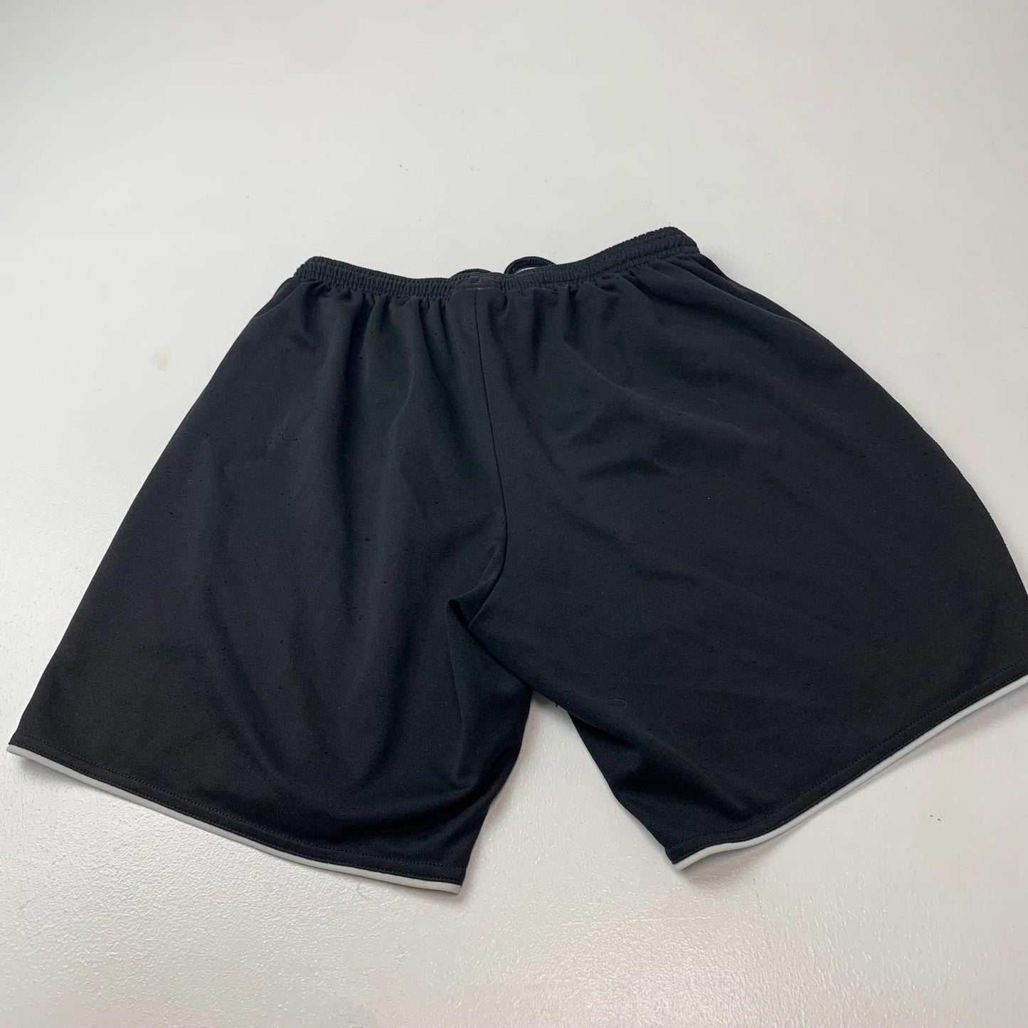 ADIDAS Climalite Athletic Shorts Black Workout Sports Mens UK S