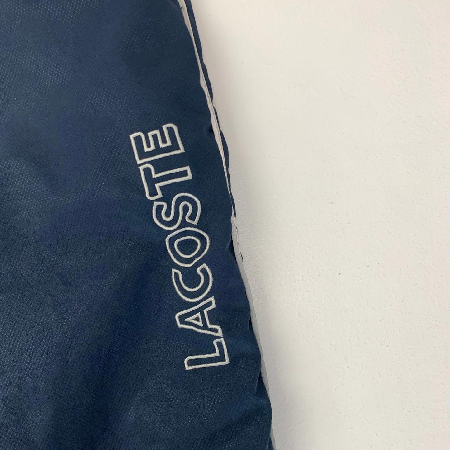 LACOSTE SPORT Bermuda Shorts Logo Navy Blue Mens Size 3 / Small