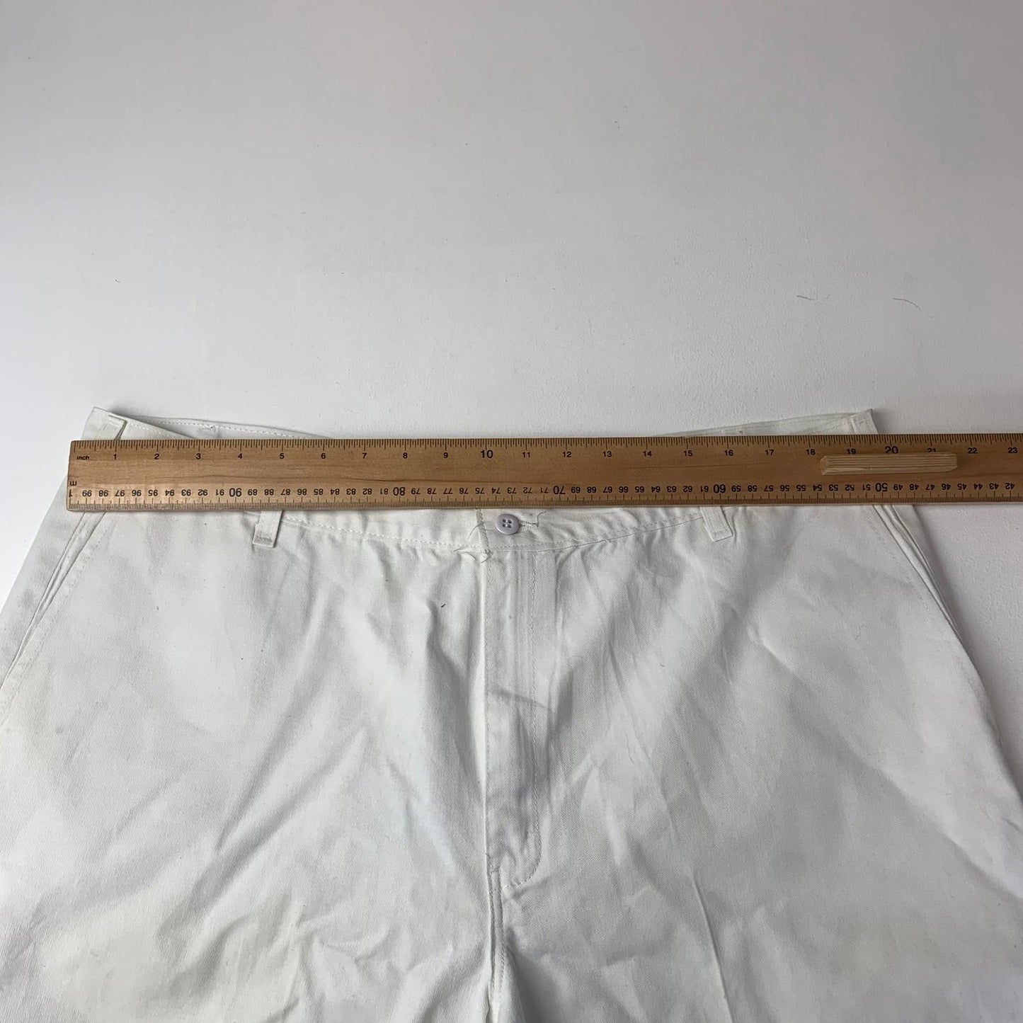 Dickies Men's Chino Shorts Classic White Cotton Casual Summer 40" Waist
