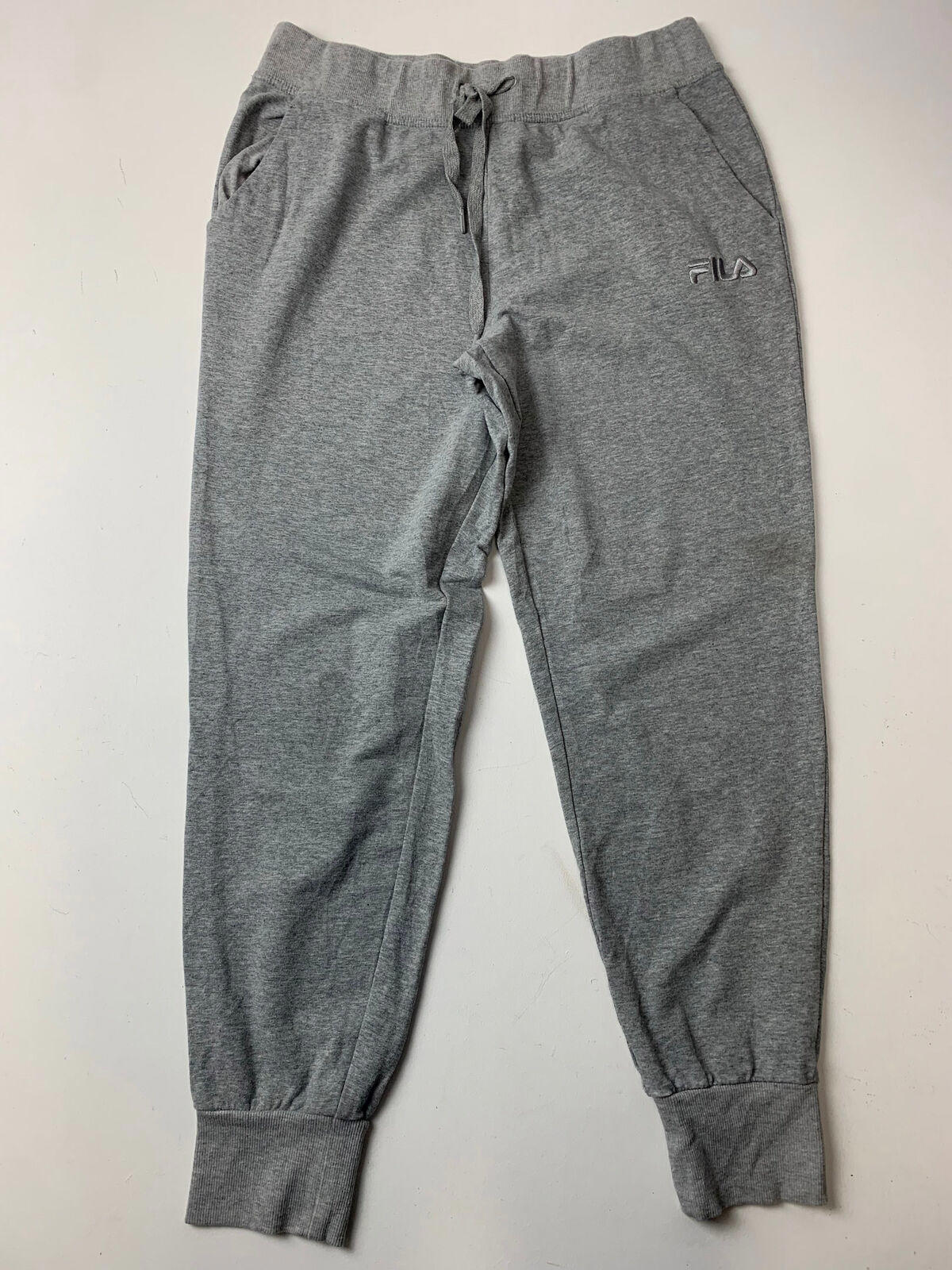 Women’s FILA Loose Fit Jogging Bottoms / Grey / Large / Joggers