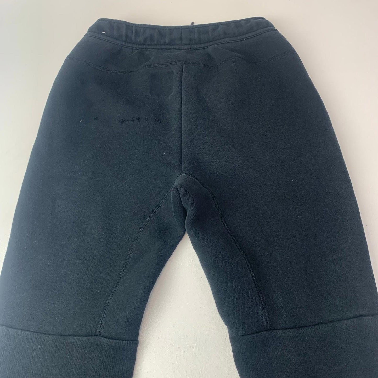 Nike Tech Fleece Jogger Sweatpants Zip Pocket Black Mens Small S