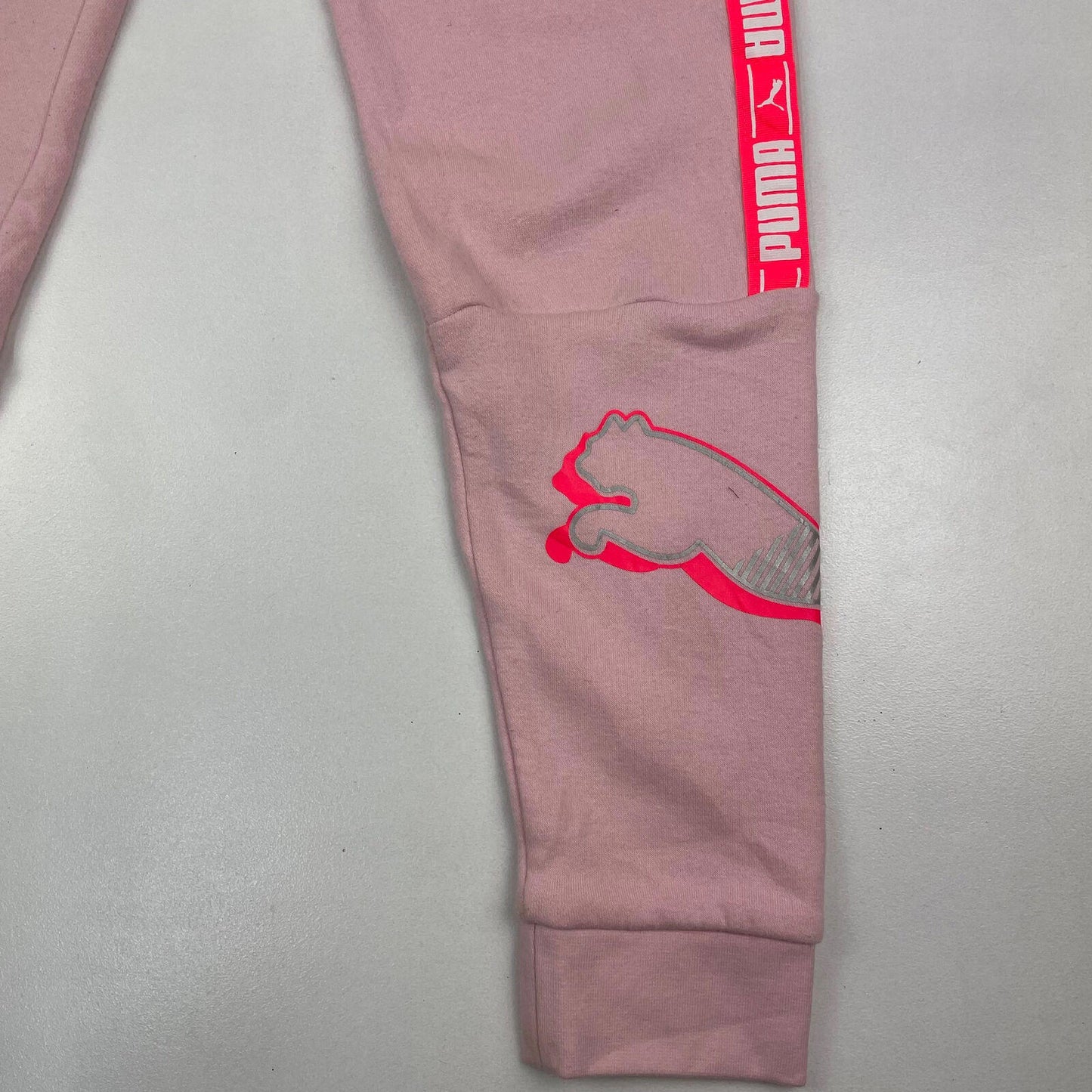 PUMA Girls Joggers Pink , Jogging Bottoms , Youth Size XL (16)