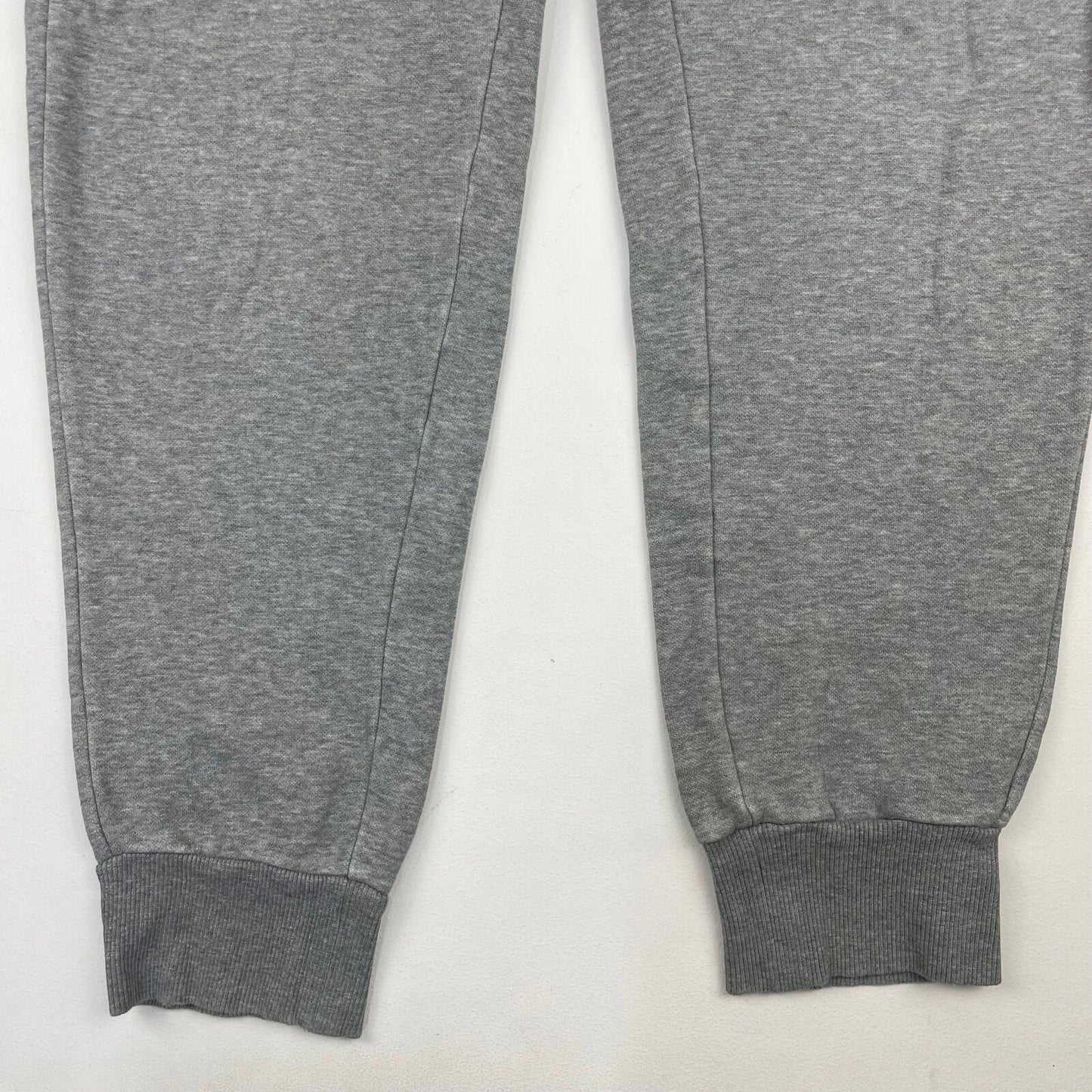 Men’s PUMA Light Grey Embossed Joggers , Size Medium