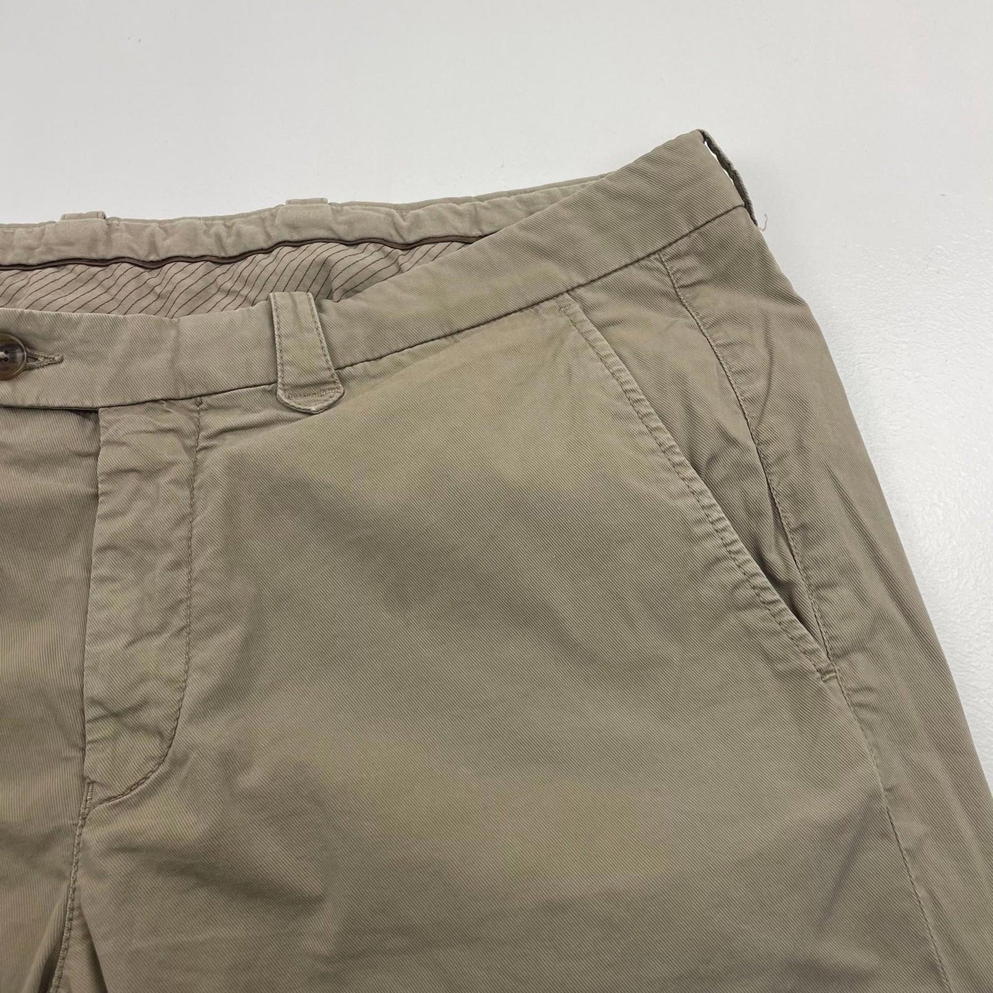 Men's Chino Shorts Casual Style Khaki Cotton Summer Relaxed Fit 38