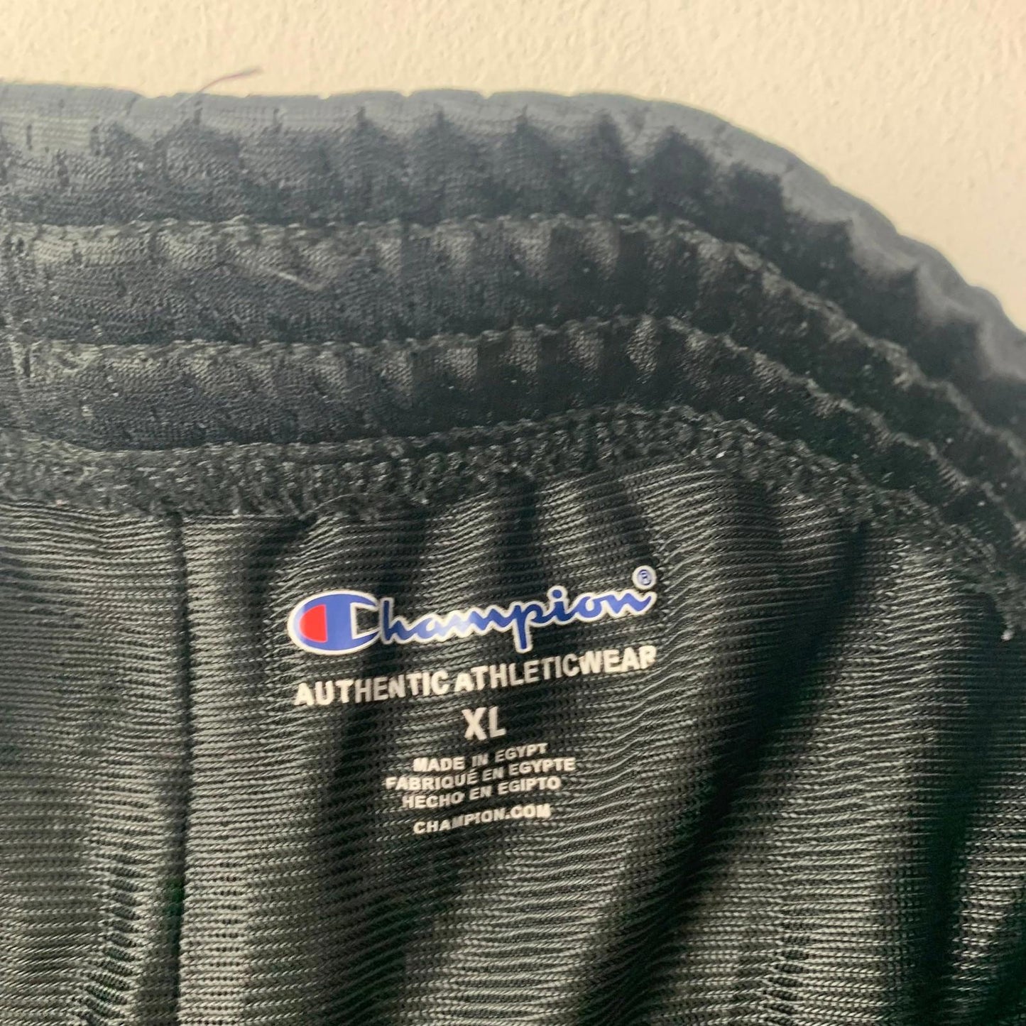 Champion Athletic Shorts Mesh Quick Dry Black Boys XL