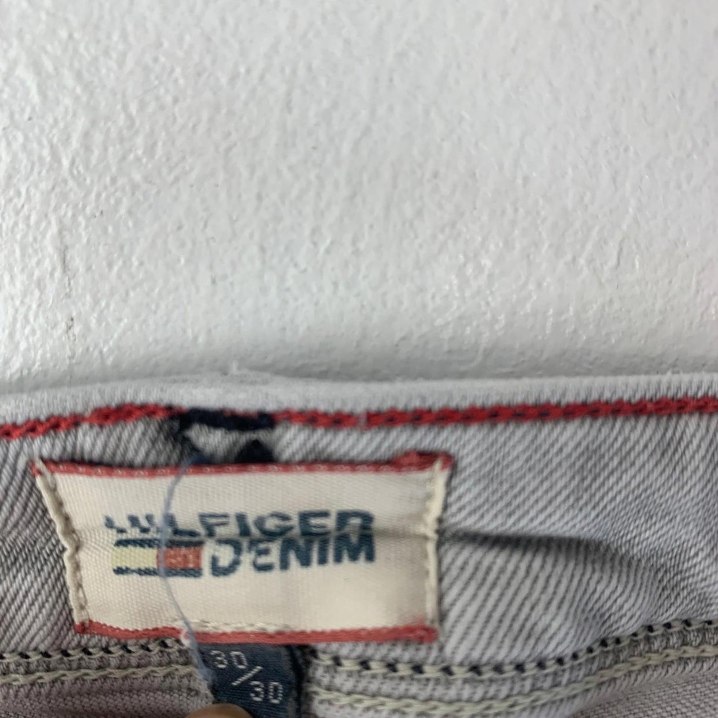 Tommy Hilfiger Denim Cut-Off Casual Grey Shorts Women Size 30