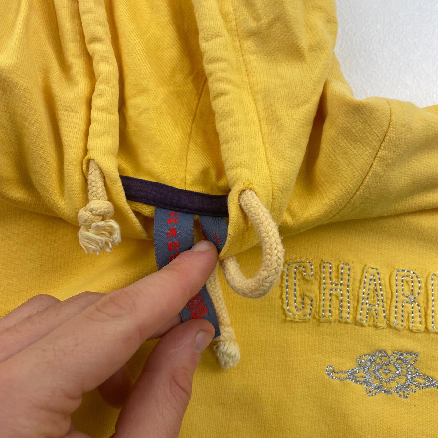 Women’s CHARRO Yellow Hoodie , Size Large