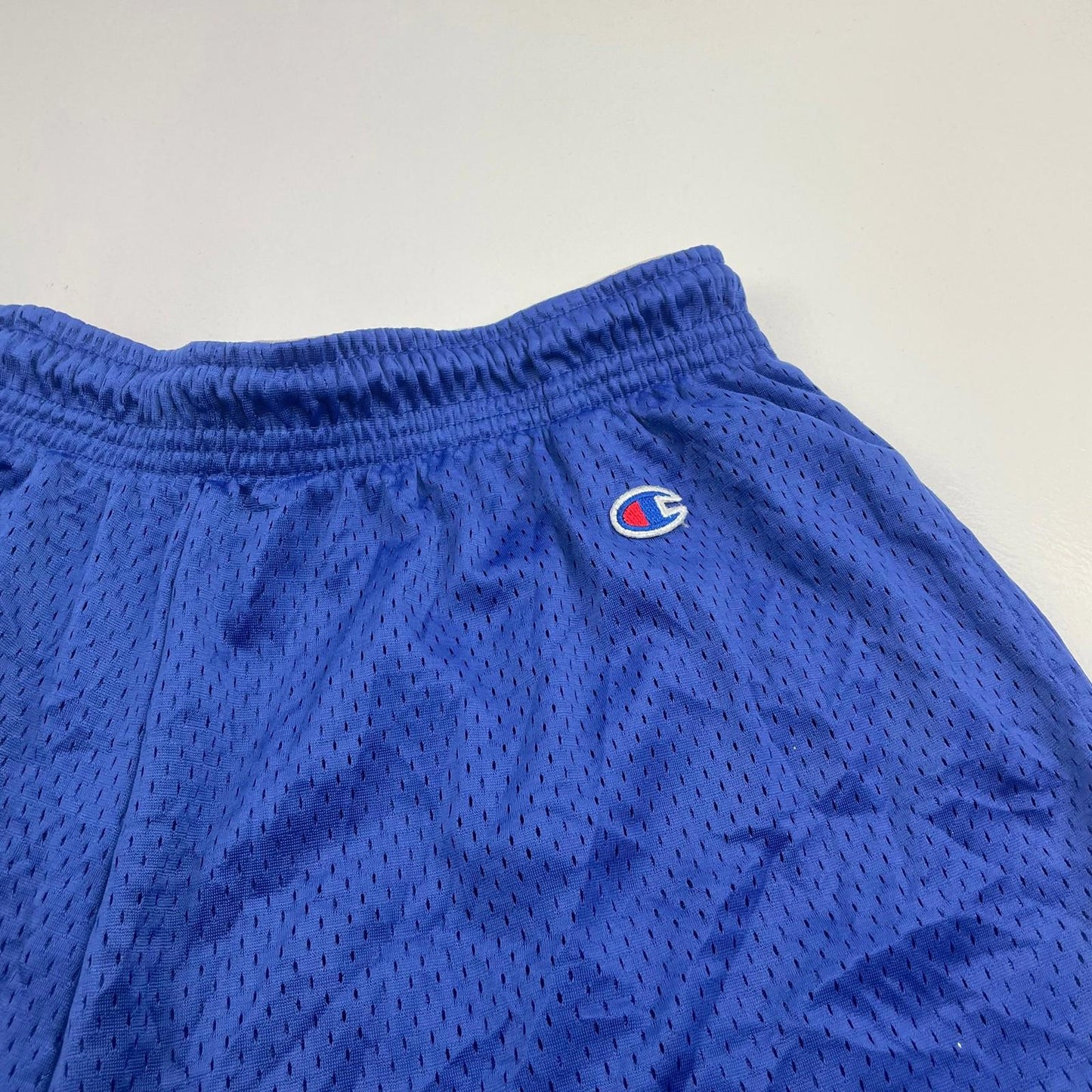 Champion Dayton Flyers Blue Athletic Mesh Shorts Mens XL
