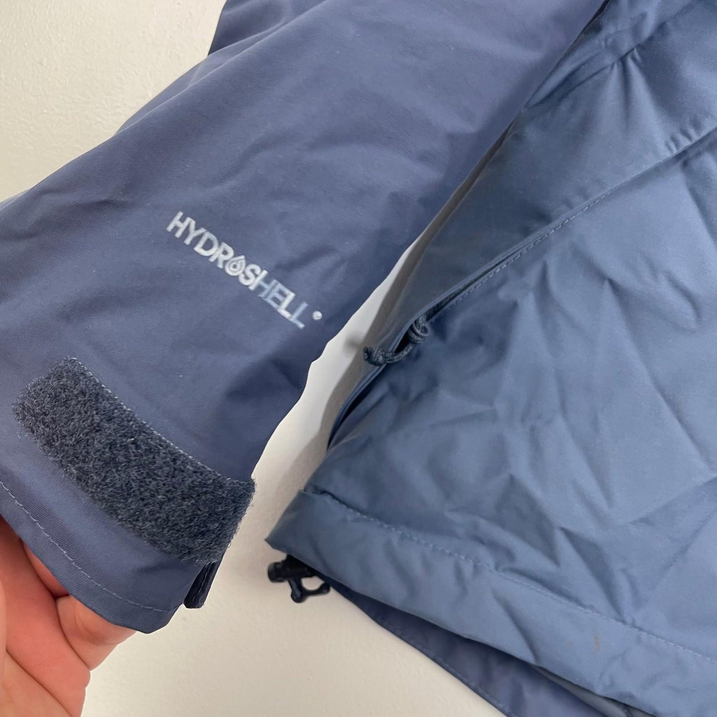 BERGHAUS Hydroshell Waterproof Jacket Hooded Outdoor Blue Womens XS