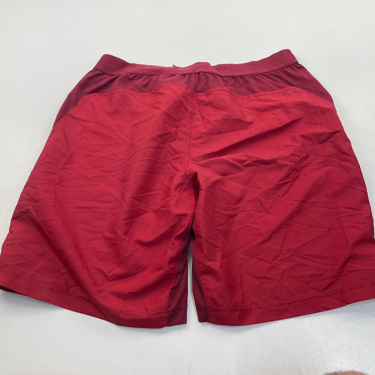 Reebok Athletic Activewear Shorts PlayDry Red Mens Large